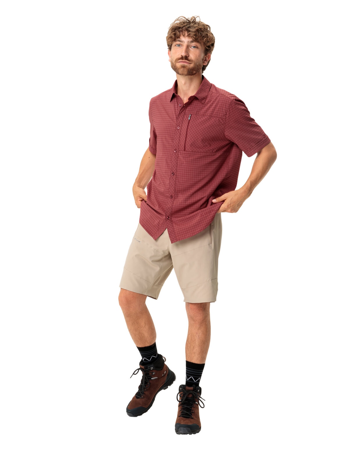 VAUDE Chemisier fonctionnel »MEN'S SEILAND SHIRT IV« schnelltrocknendes Material, pflegeleicht, leichtes Tragegefühl