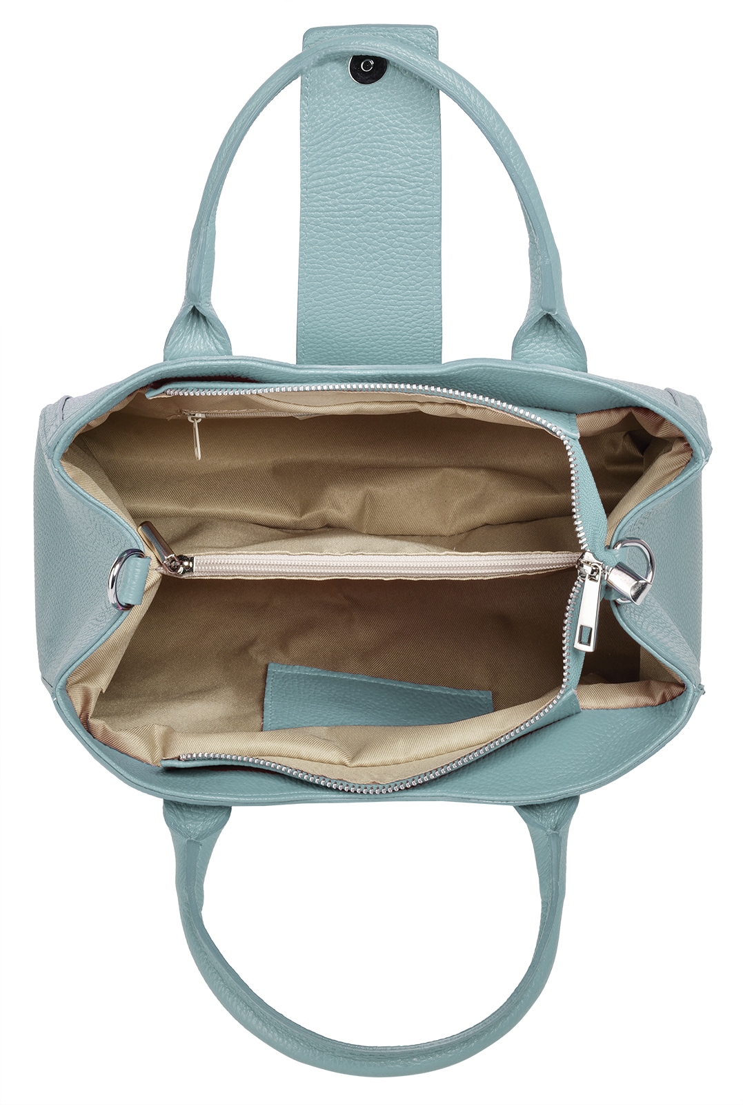Samantha Look Sac à bandoulière cuir véritable, fabriqué en Italie