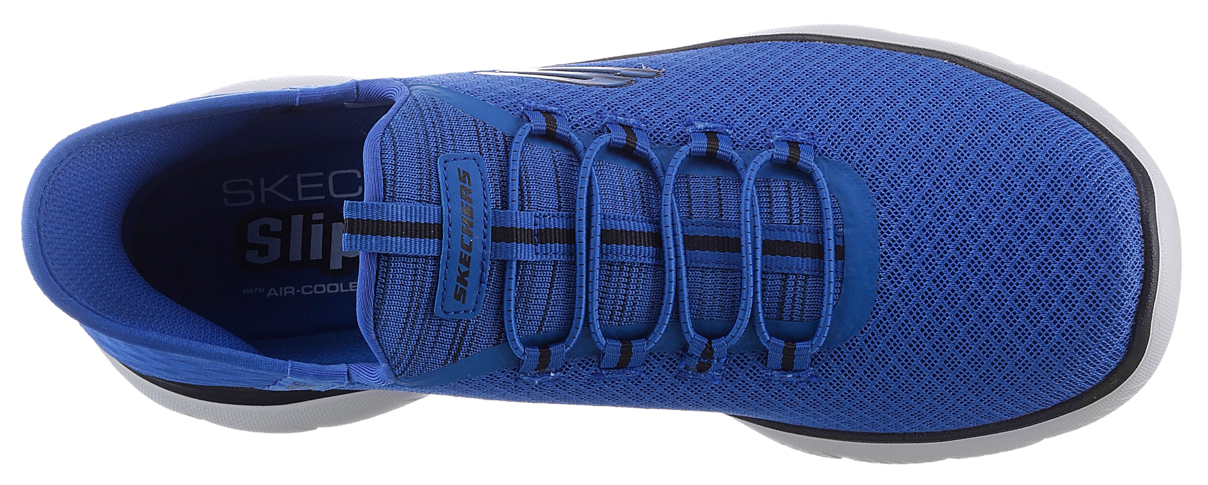 Skechers Slip-On Sneaker »SUMMITS-HIGH RANGE«  , Freizeitschuh mit Slip Ins-Fersenpart für einen leichten Einstieg