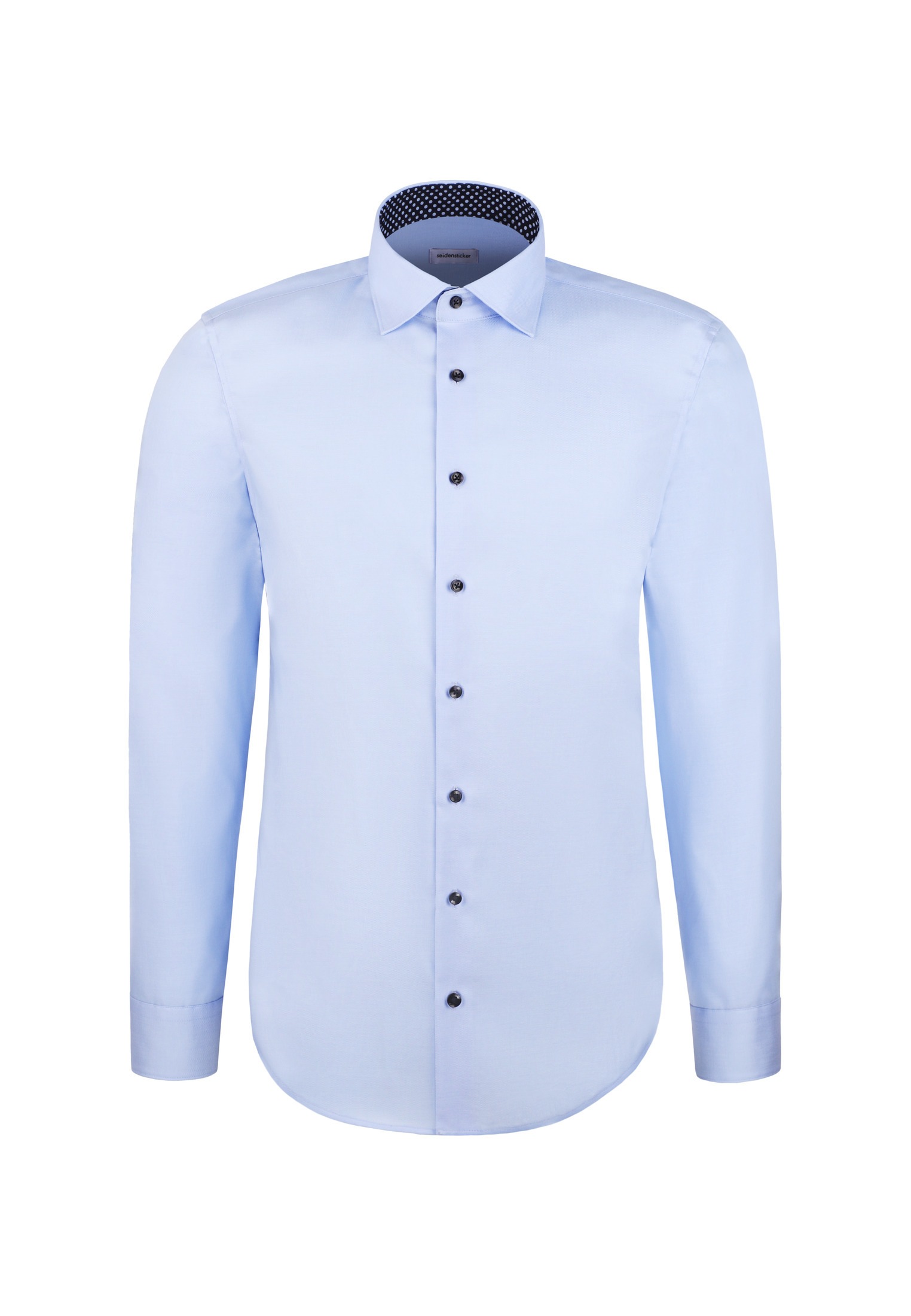 seidensticker Chemise d'affaires »Schwarze Rose« Slim 1/1 Kentkragen Uni