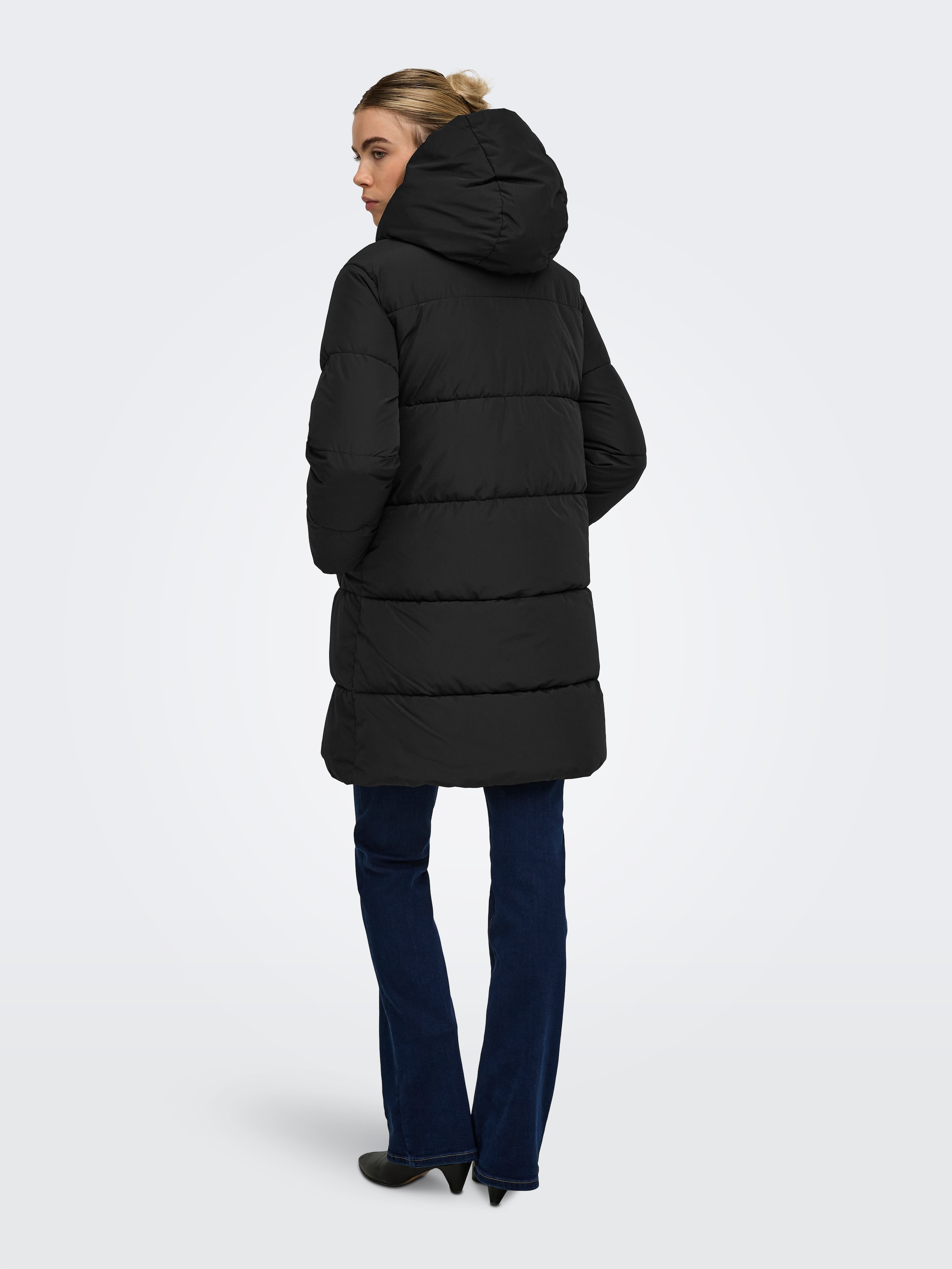 ONLY Steppmantel »ONLJUTA PUFFER COAT OTW« Kunstfaser