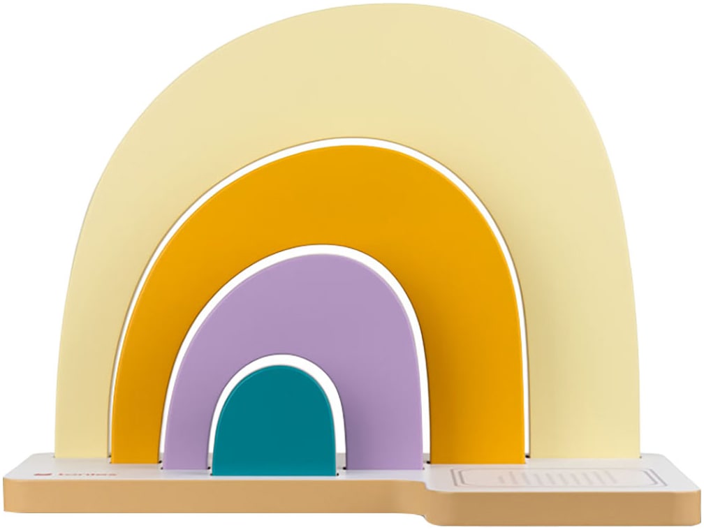 tonies Étagère pour enfants »Standregal - Regenbogen« für bis zu 40 Tonies