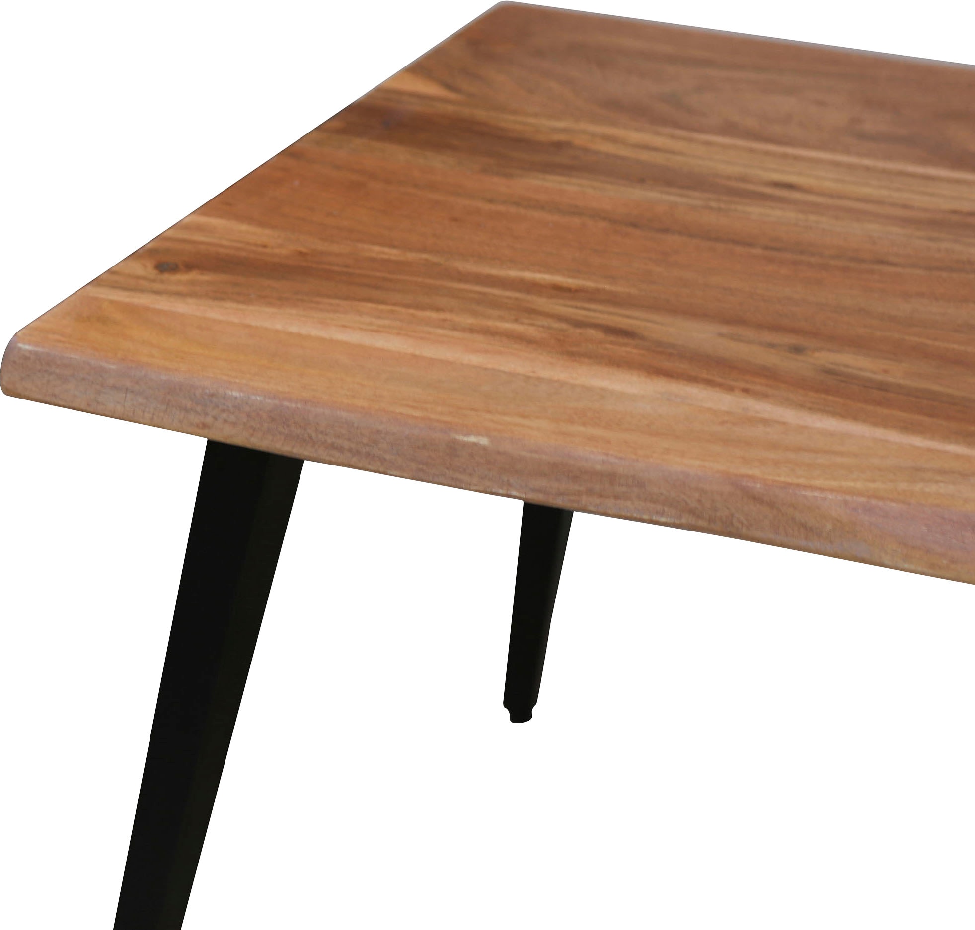 byLIVING Table basse »Caddy« Tischplatte mit Baumkante, Breite 110 oder 60 cm