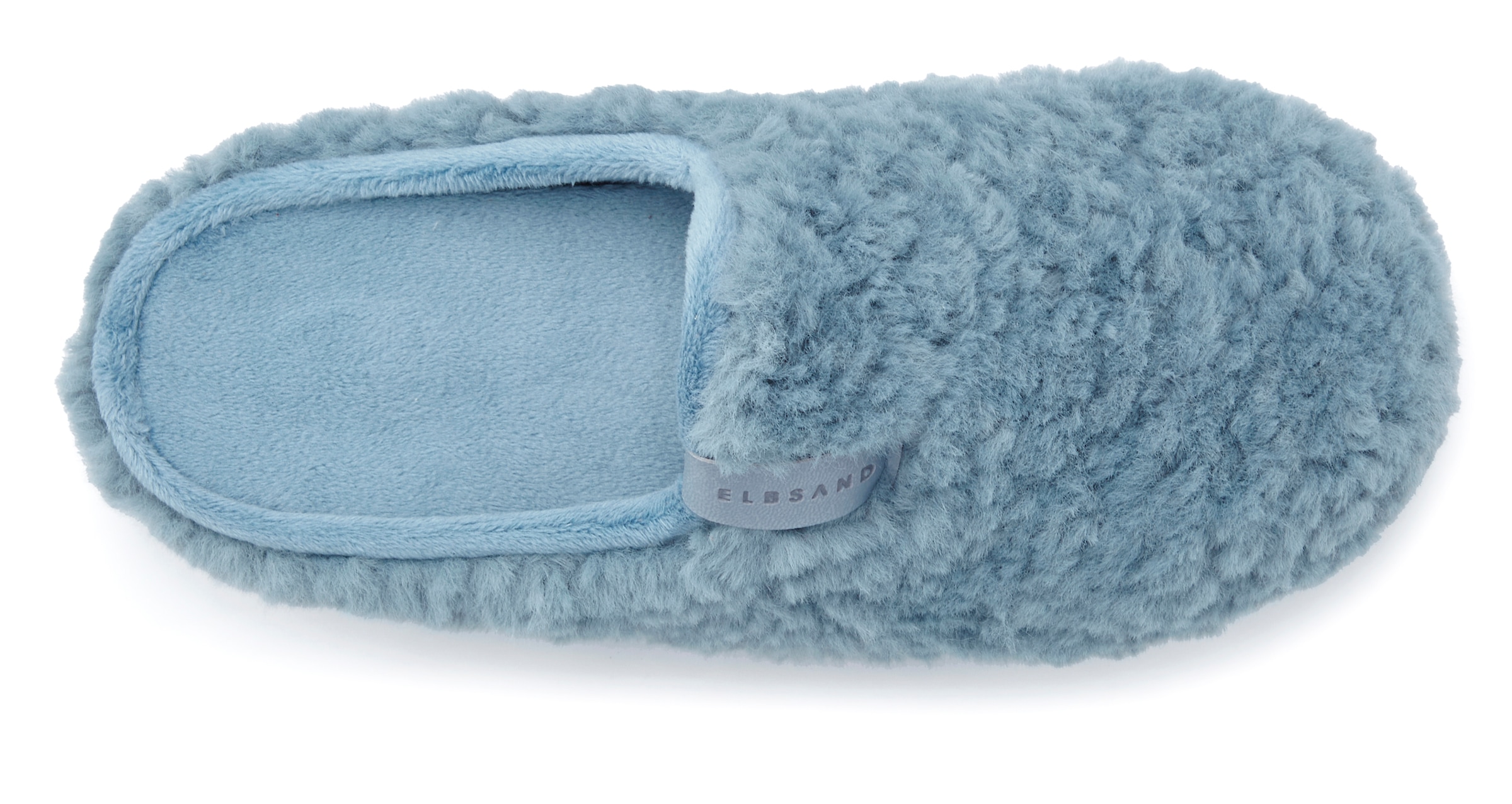 Elbsand Chausson  Pantolette, Pantoffel, Mule, Sandale, kuscheliges Fellimitat