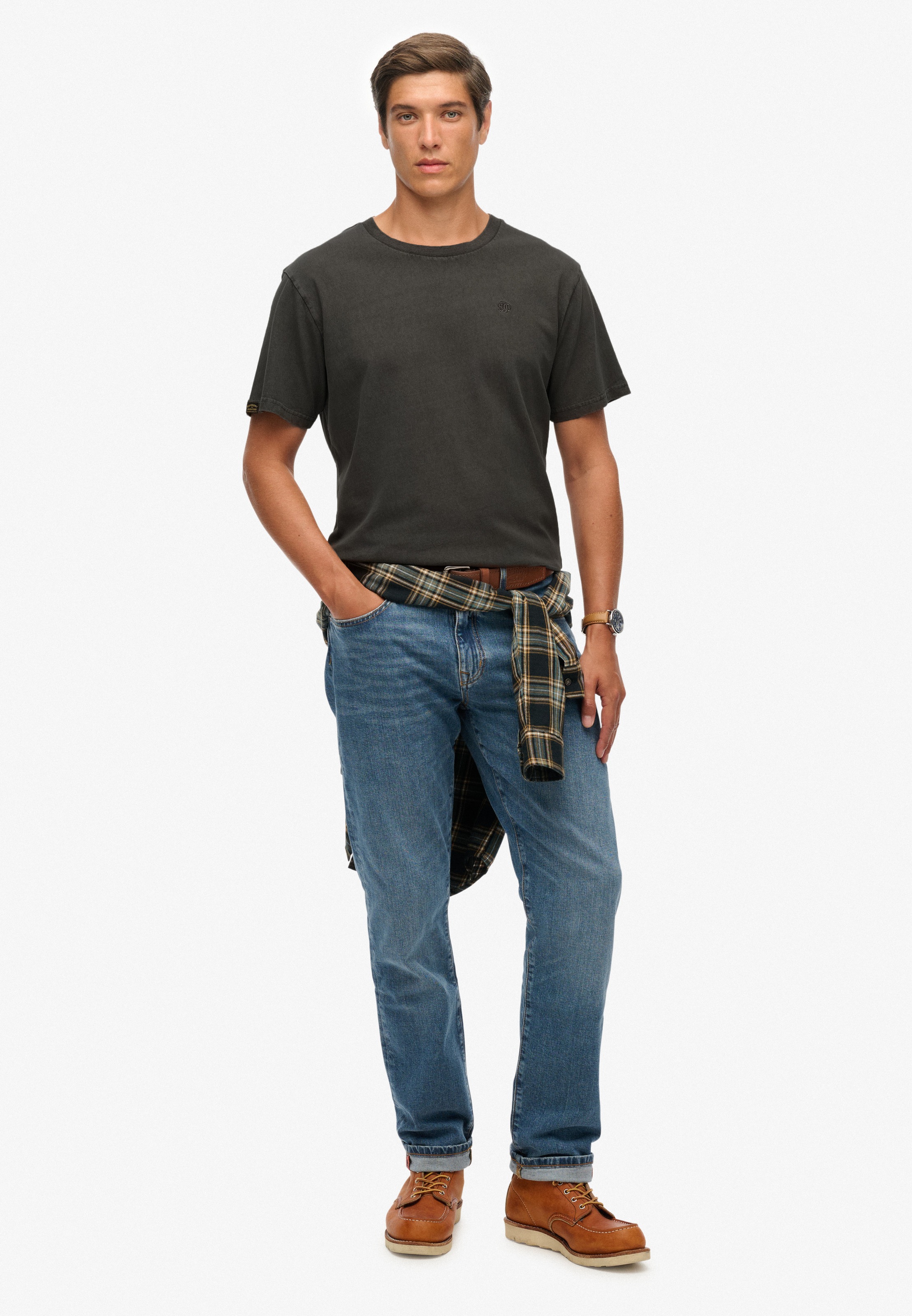 Superdry Rundhalsshirt »ESSENTIALS RELAXED TEE«