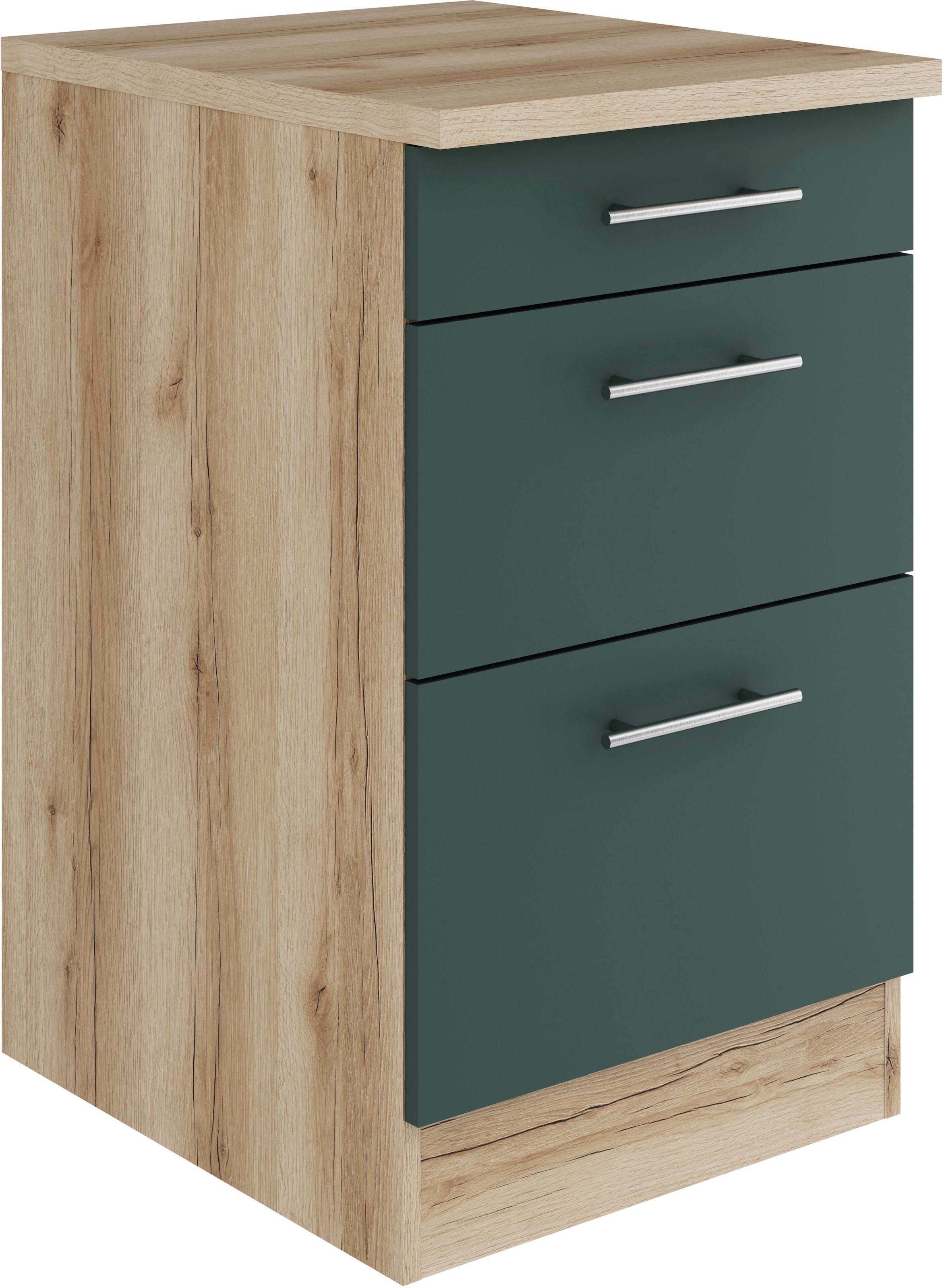 OPTIFIT Armoire basse »Bella« Breite 50 cm, 2 Auszüge, 1 Schubkasten