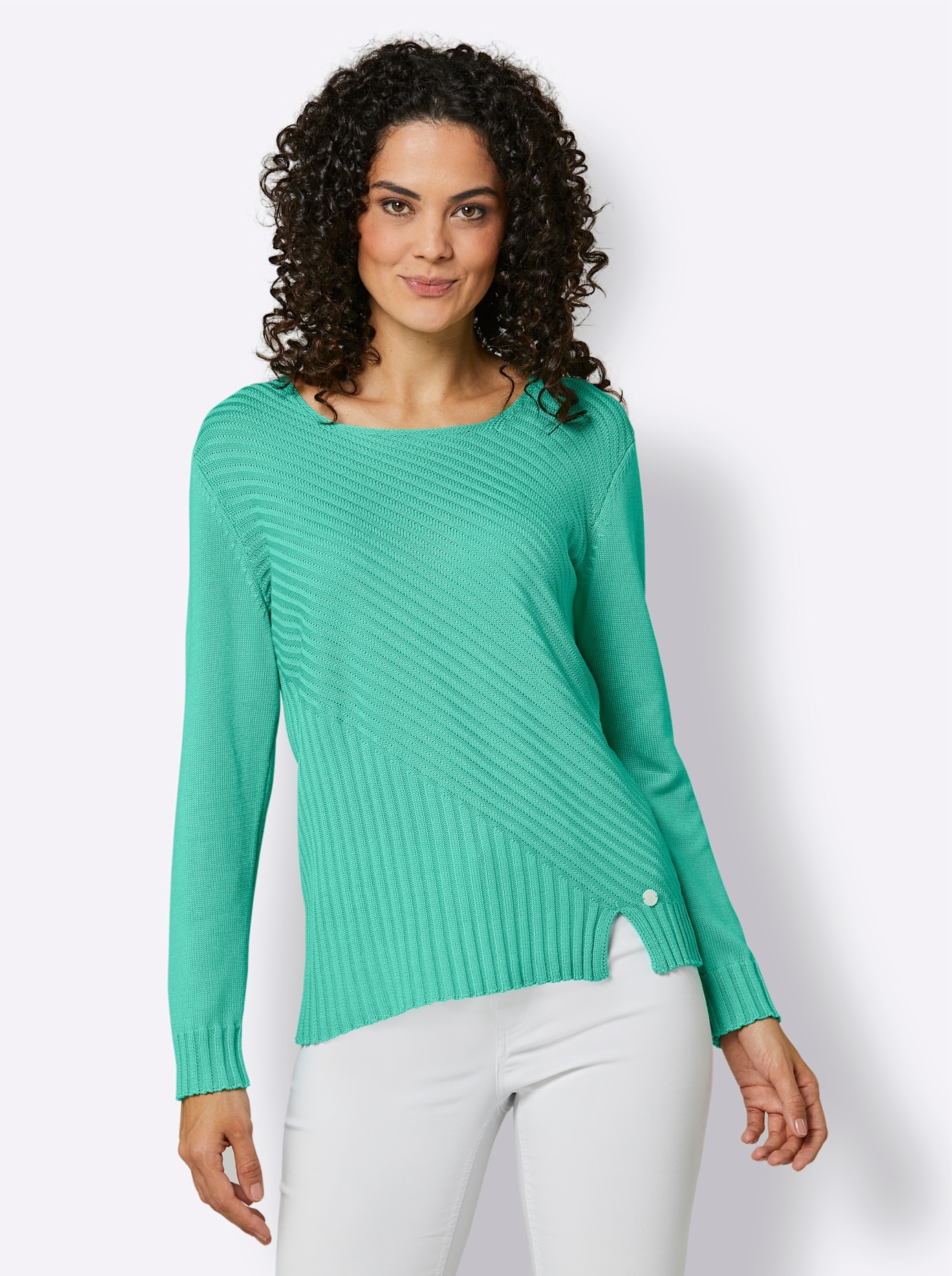 CREATION L PREMIUM Pull en tricot »Lyocell-Baumwoll-Pullover«