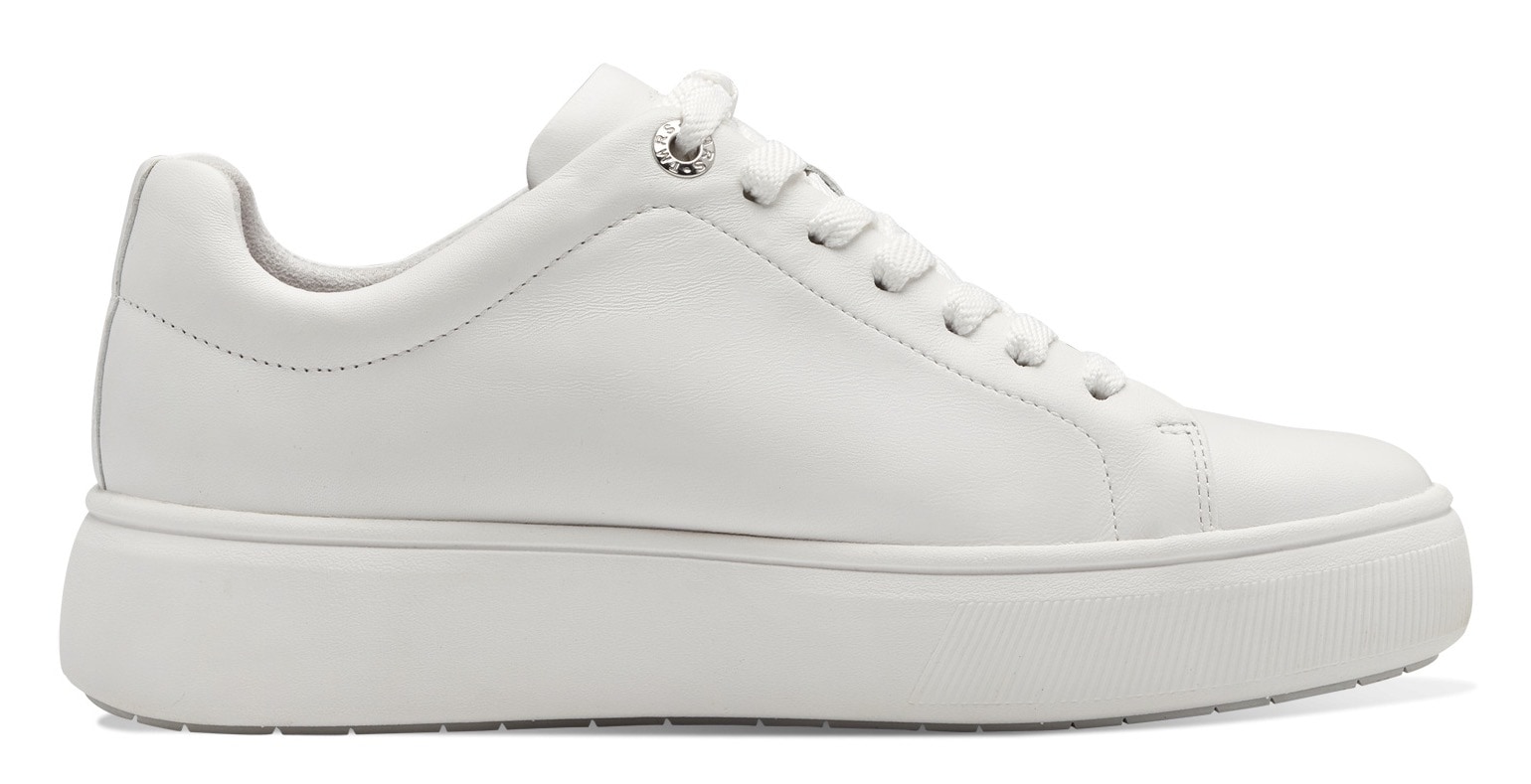 Tamaris Plateausneaker  , Freizeitschuh, Halbschuh, Schnürschh mit Wechselfussbett