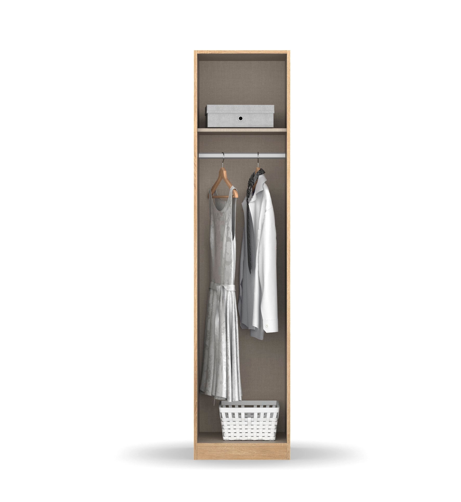 rauch Armoire à portes battantes »Kleiderschrank Schrank Garderobe Schlafzimmerschrank CELLE« in 4 Breiten und 2 Höhen, optional mit Schubkästen MADE IN GERMANY