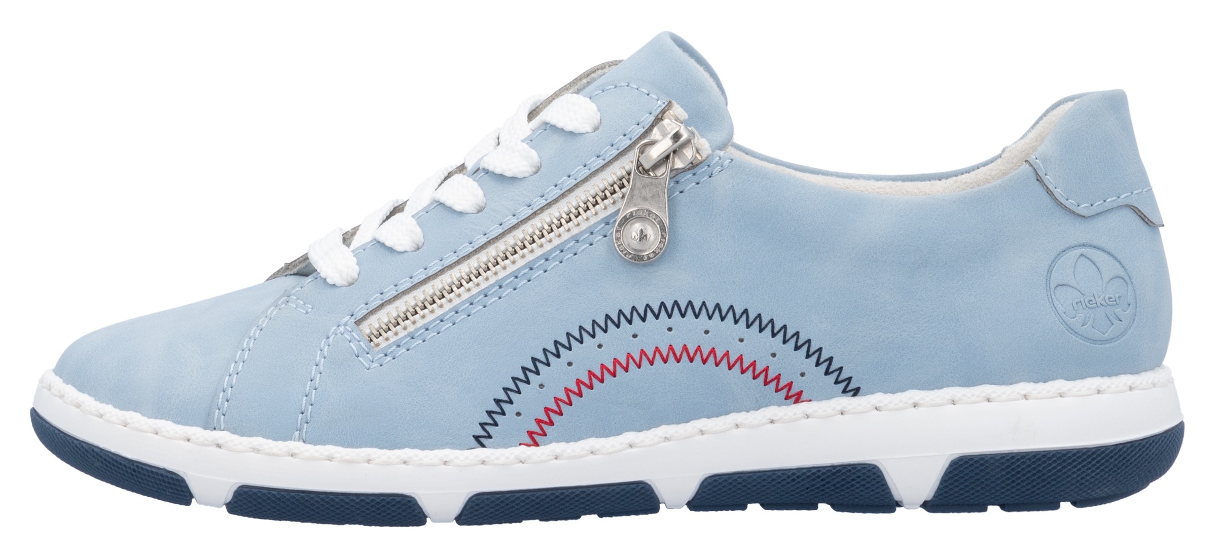 Rieker Sneakers  , Halbschuh, Schnürschuh, Freizeitschuh mit sportiver Laufsohle