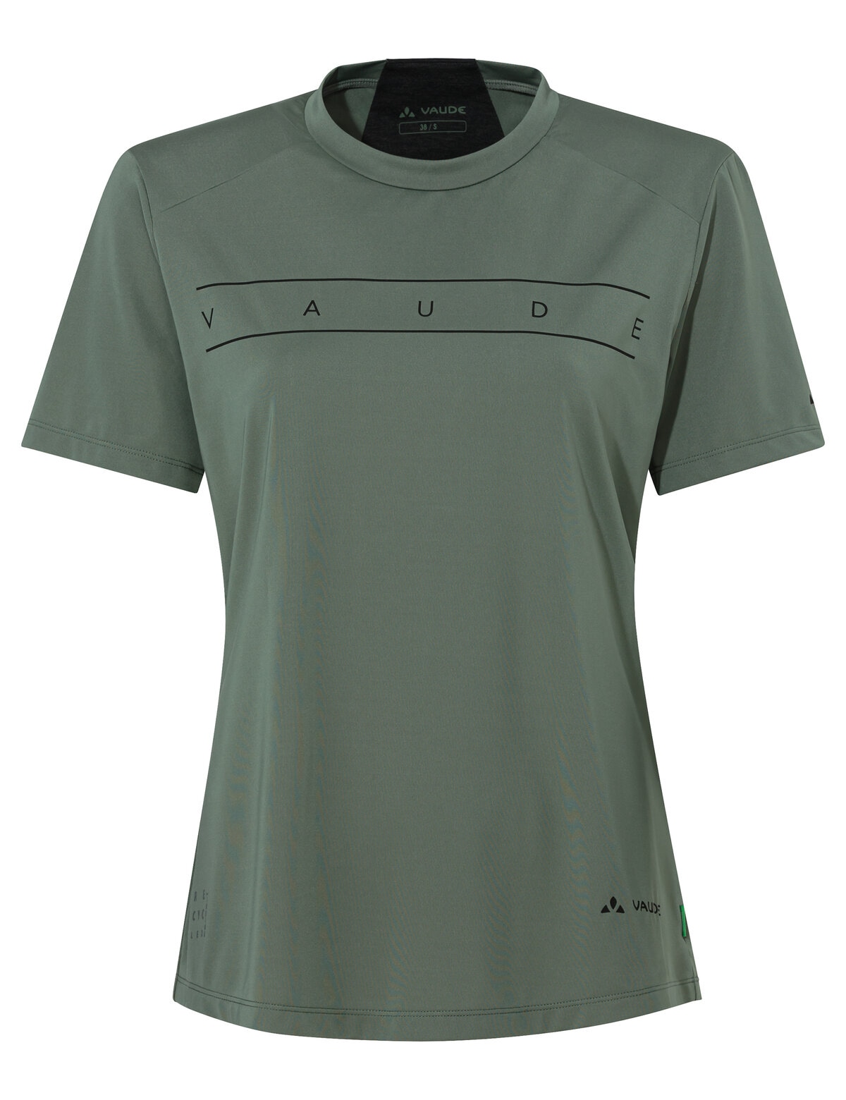 VAUDE T-shirt fonctionnel »Wo Qimsa Logo Shirt« manches courtes, col rond, pour activités sportives