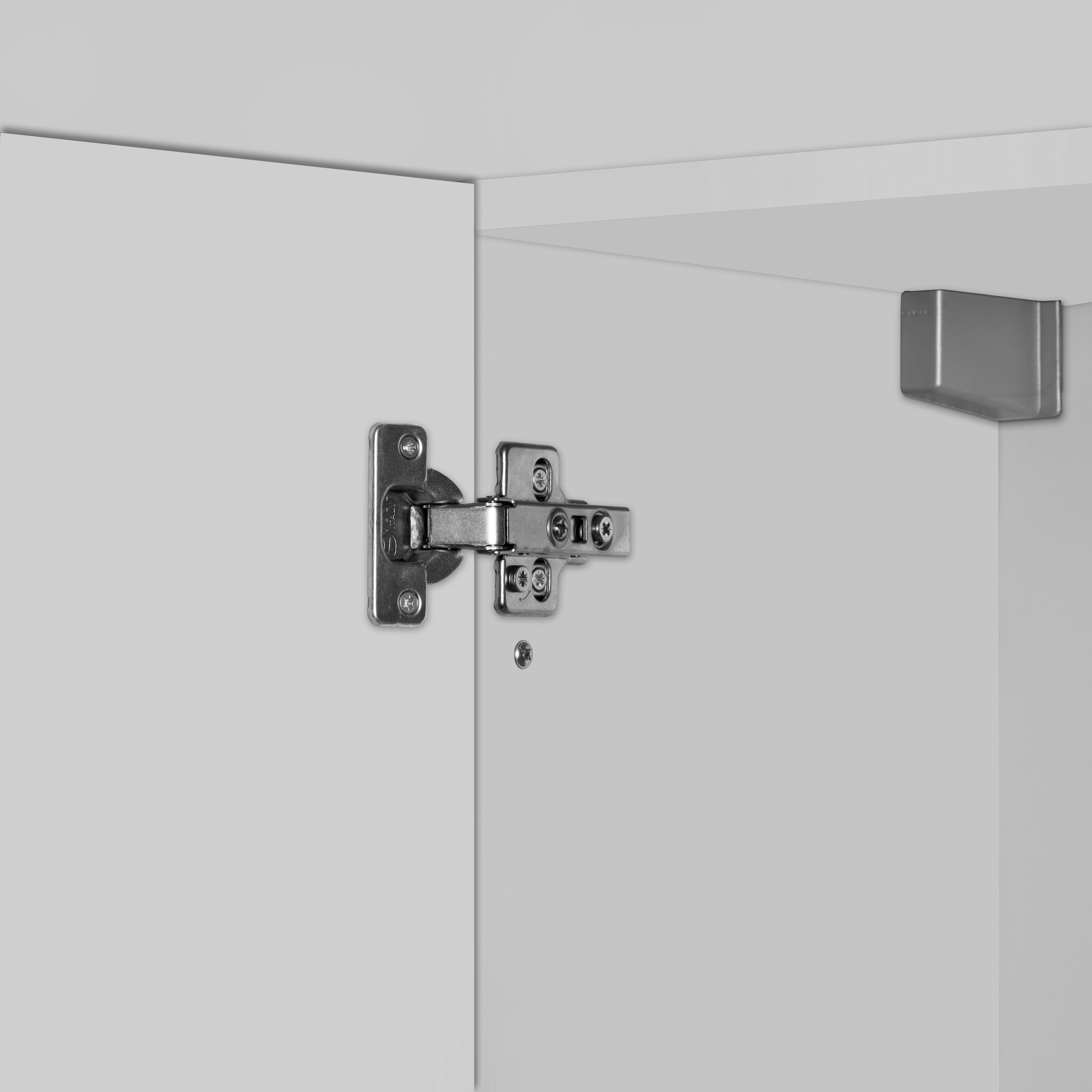 KOCHSTATION Kitchenette »Luna, Einbauküche, Zeilenküche, mit Soft-Close Funktion, Made in Italy« Breite 300 cm ohne E-Geräte, mit Spüle+Siphon und Aufsatz