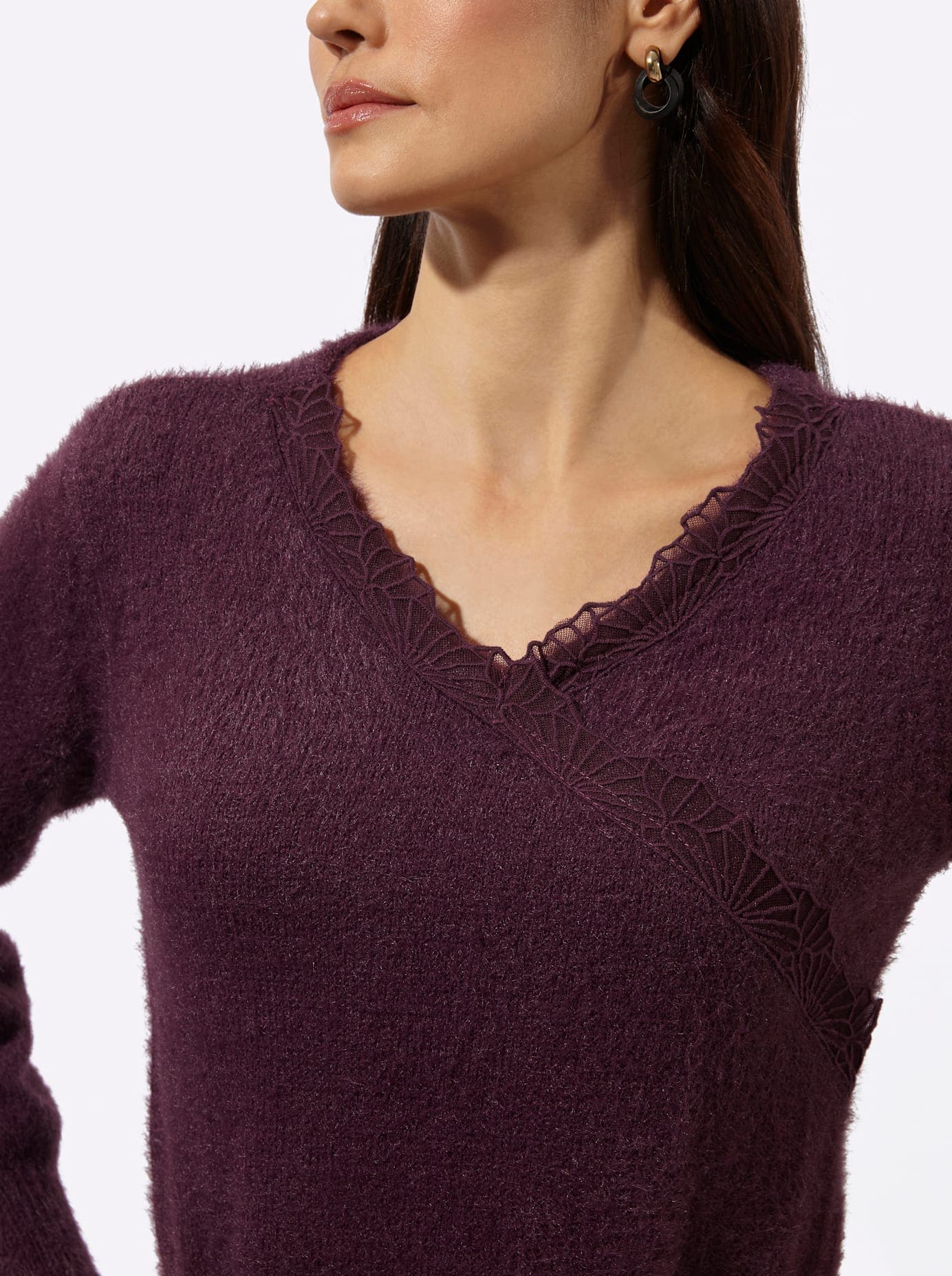 creation L Pull col V »Lyocell-Mix-Pullover«