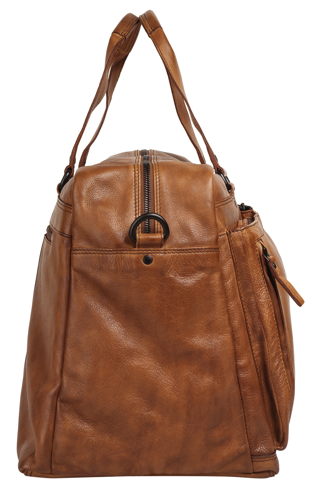 Spikes & Sparrow Sac de voyage »SPIKES & SPARROW Herren, Damen echt Leder« cuir véritable