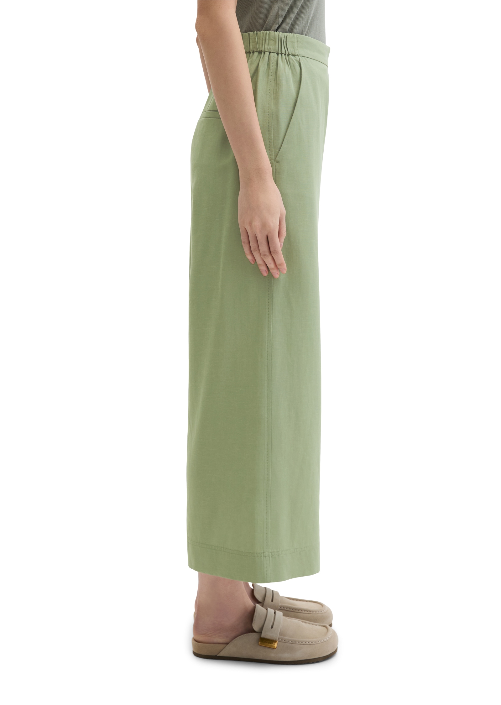 Marc O'Polo Dehnbund-Hose »MARGO Wide«  Model Margo wide aus Lyocell-Leinen-Mix, elastischer Bund