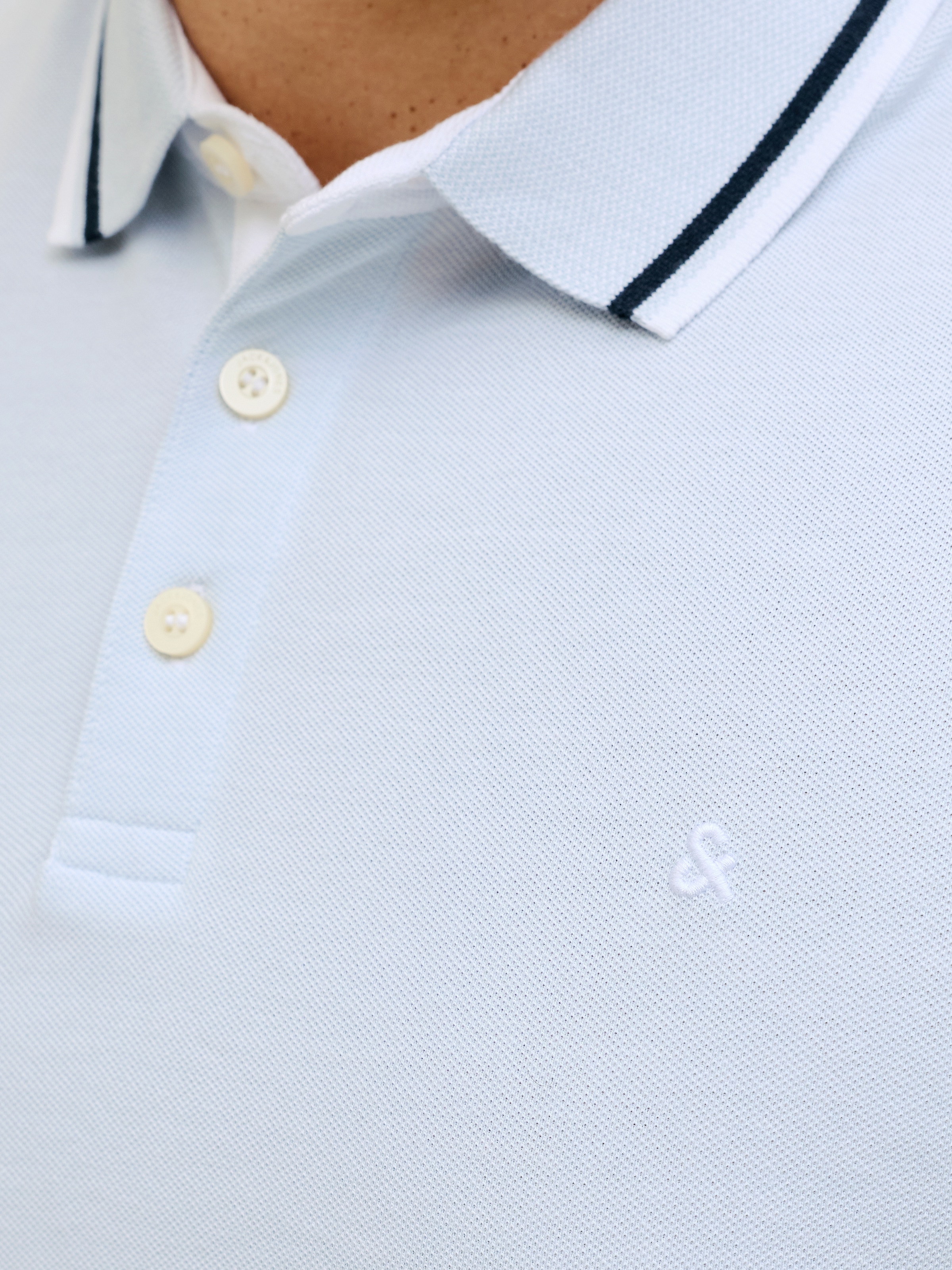 Jack & Jones PlusSize Polo »JJEPAULOS POLO SS NOOS PLS« coton, coupe régulière