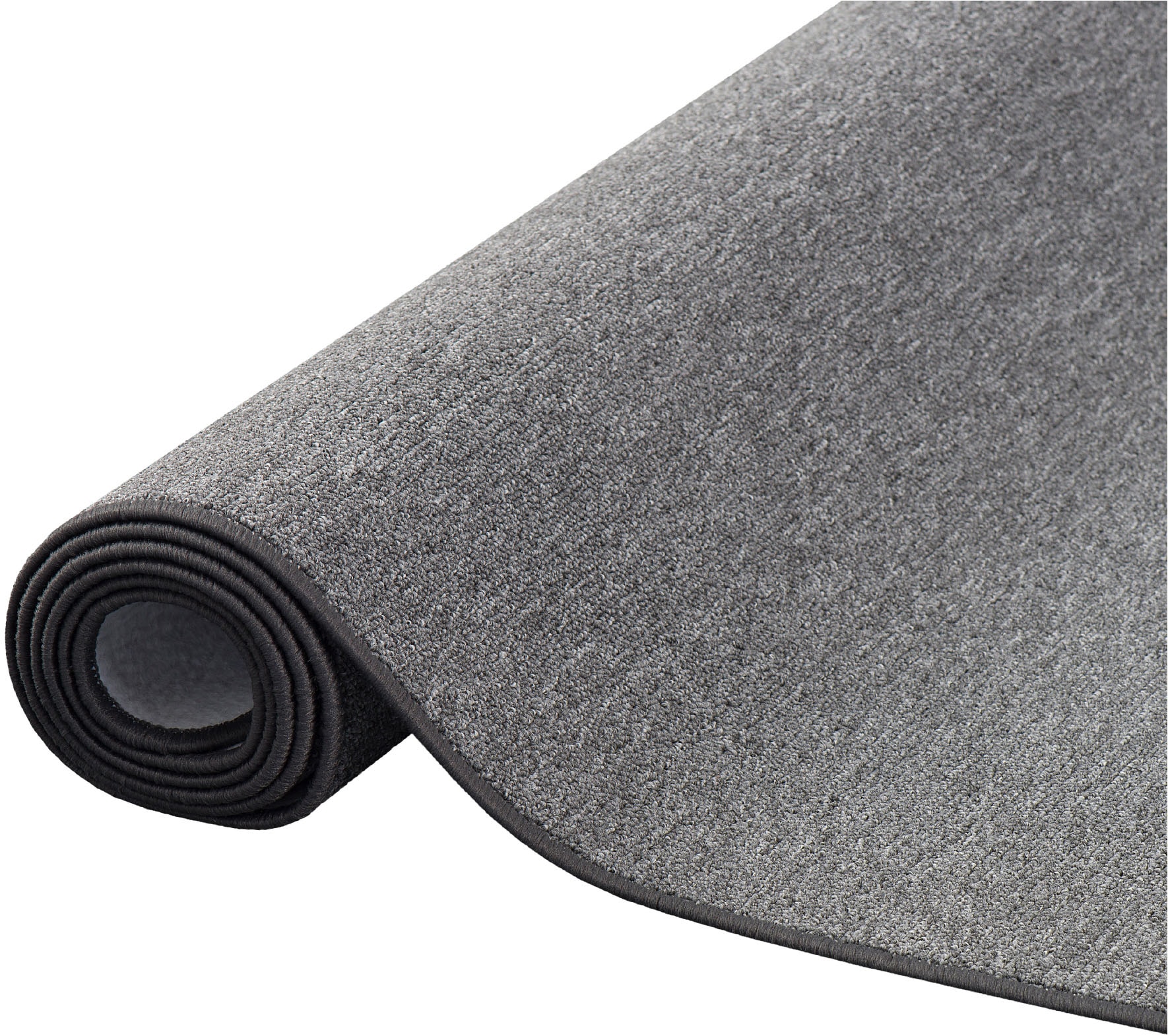 GOODproduct Tapis »Fortis, Schlinge, Made in Netherlands« Rectangulaire 5 mm Höhe Uni Farben, gekettelt, auch als Läufer, strapazierfähig, Wohnzimmer