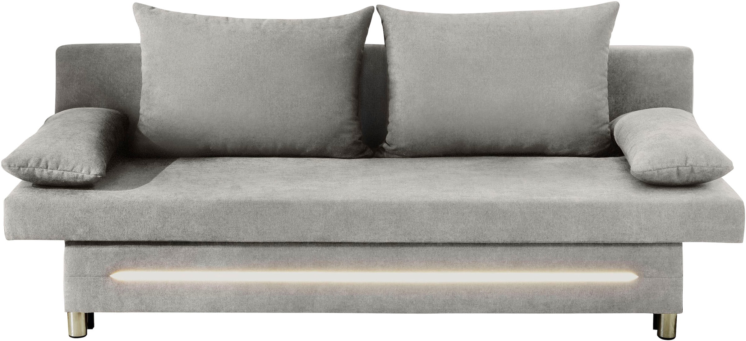 Jockenhöfer Gruppe Canapé-lit »Sunrise, B: 191 cm, Liegefl. 120x191 cm« avec fonction lit, coffre de rangement et éclairage, notre prix bas permanent