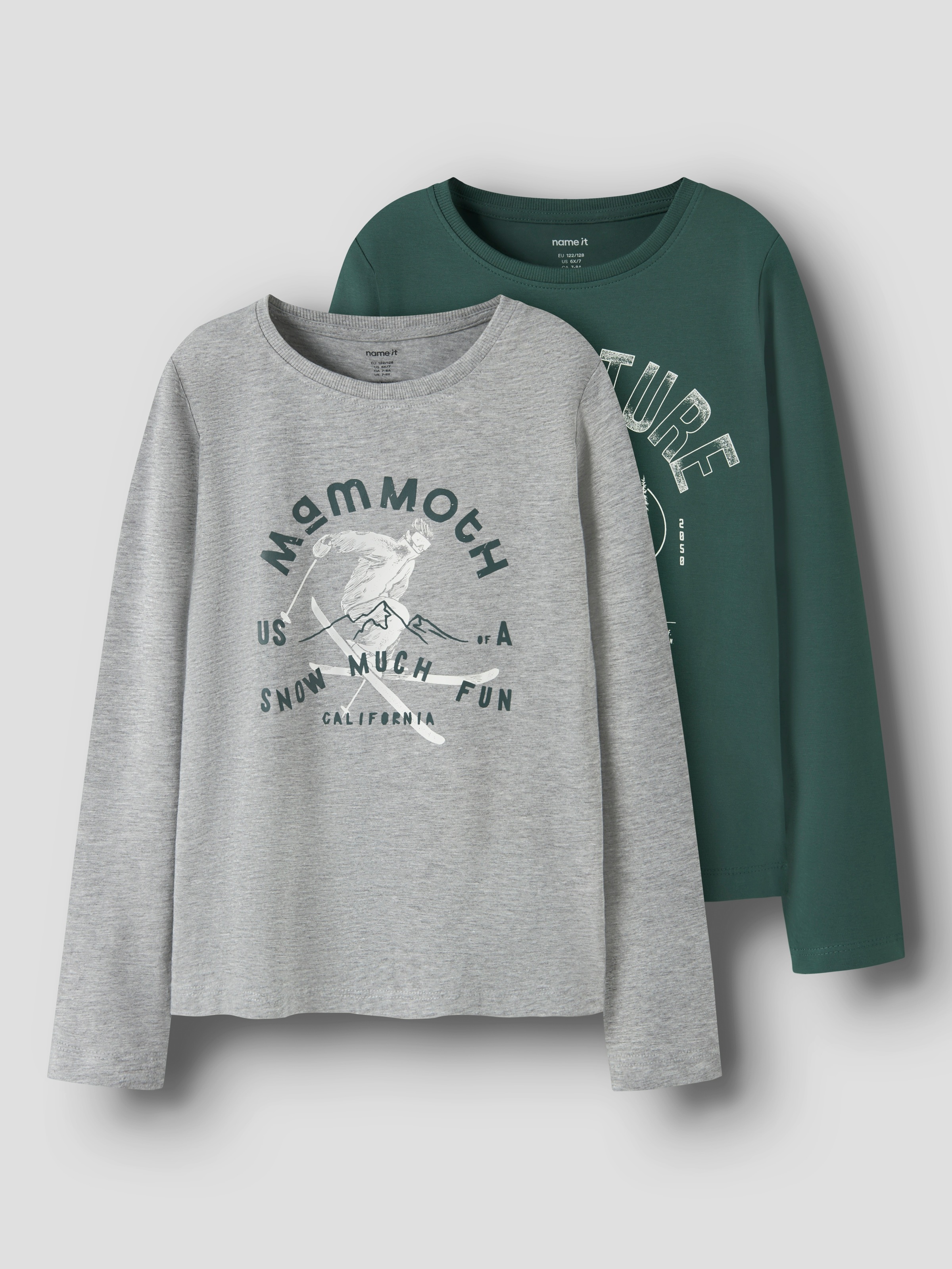 Name It Langarmshirt »NKMVUX 2P LS TOP« Packung, 2 Stk.