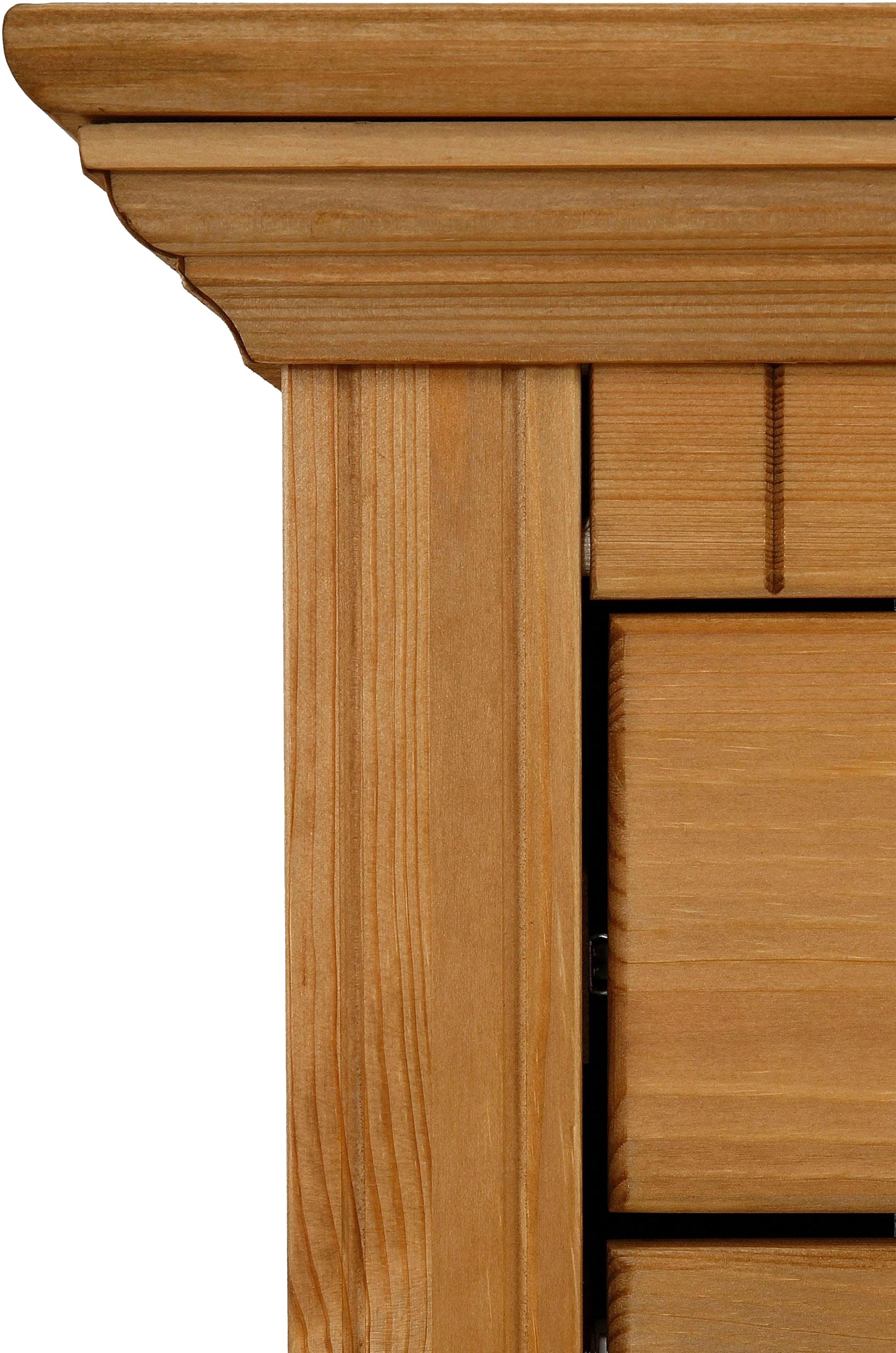 GOODproduct Coffre à chaussures »Rustic, Schuhbank, Dielenmöbel, Landhausstil« en pin massif, hauteur d'assise 49 cm, avec optique cassette