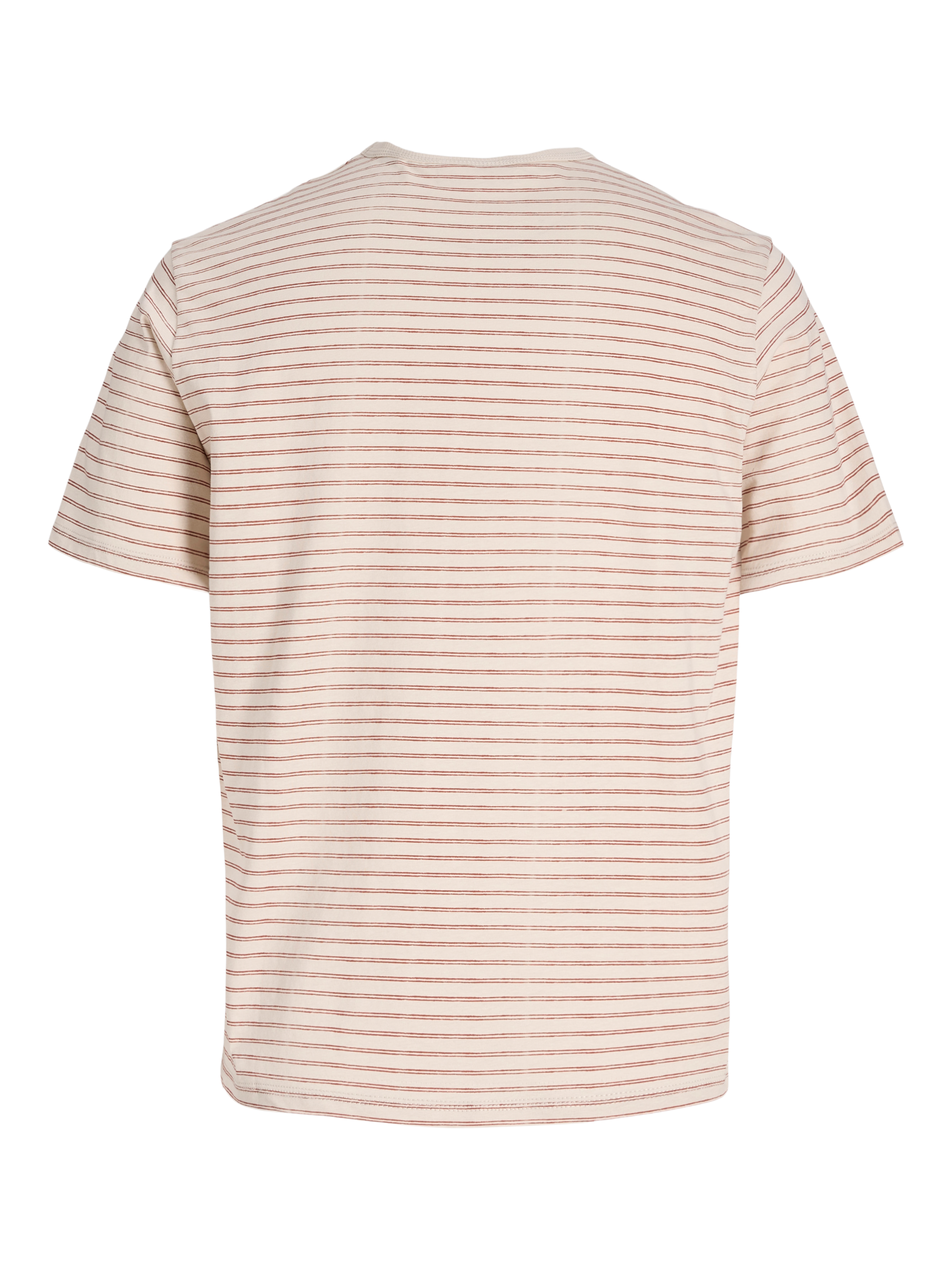Jack & Jones Rundhalsshirt »JJDEVIN DAYTONA STRIPED TEE SS CREW NECK« Baumwollmischung, relaxed fit