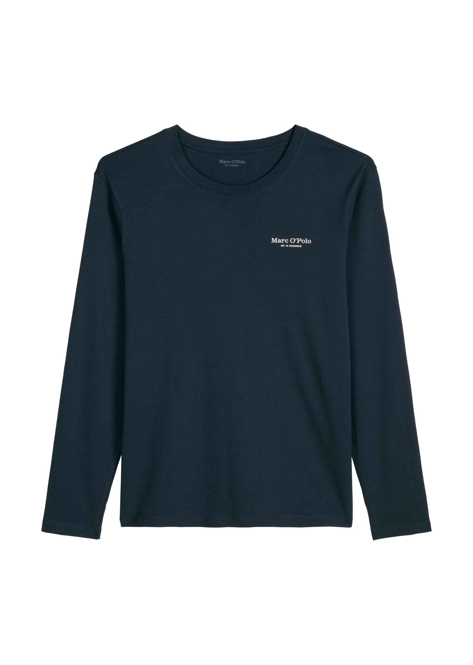Marc O'Polo Haut de pyjama »Mix N Match Cotton« avec manches longues et col rond