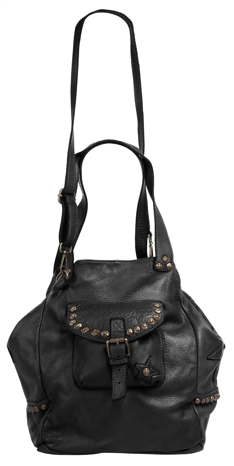 Samantha Look Shopper echt Leder, Made in Italy