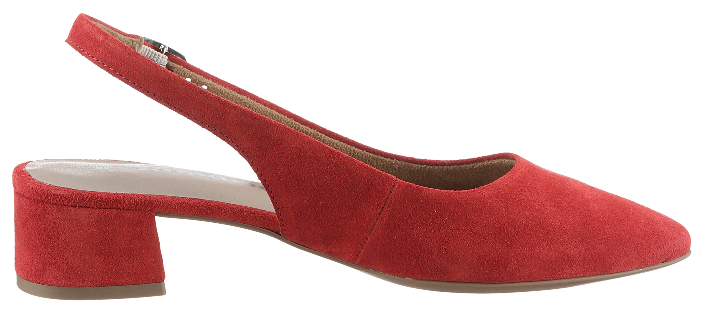 Tamaris Slingpumps  , Blockabsatz, Abendschuh, Sommerschuh mit verstellbarem Riemchen