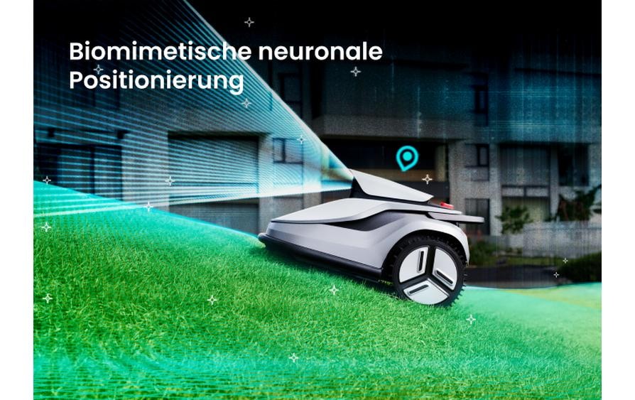   Robot tondeuse »Terramow V1000 1200 m²«  Kabelloser, KI-gesteuerter Mähroboter