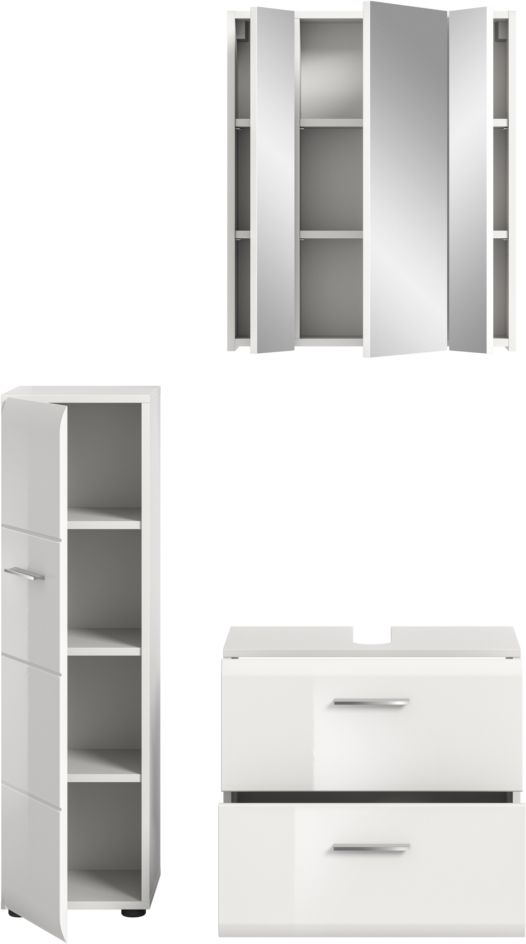 INOSIGN Badezimmer-Set Set, 3 Stk. tlg.