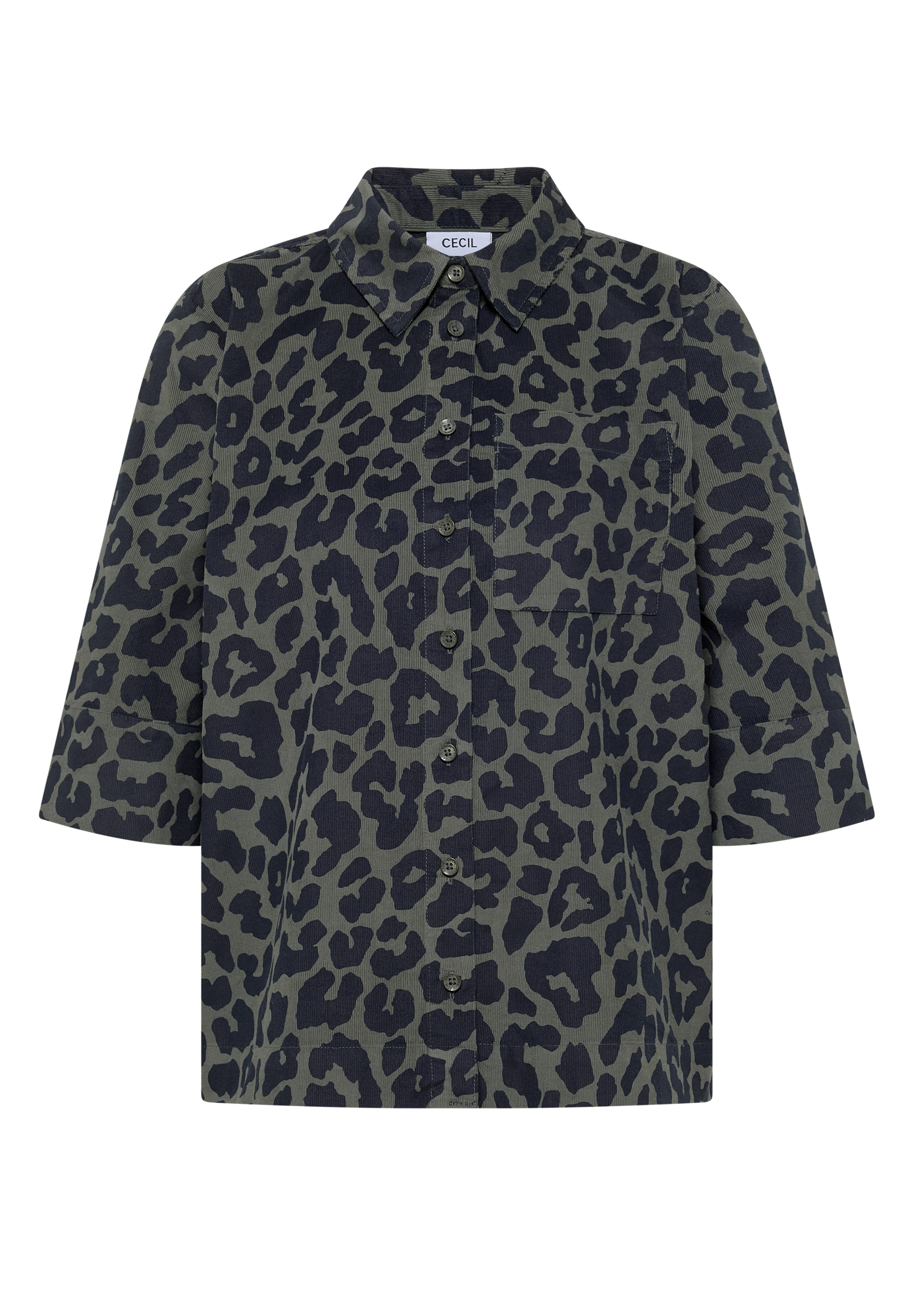 Cecil Blouse chemise Imprimé animalier, qualité coton