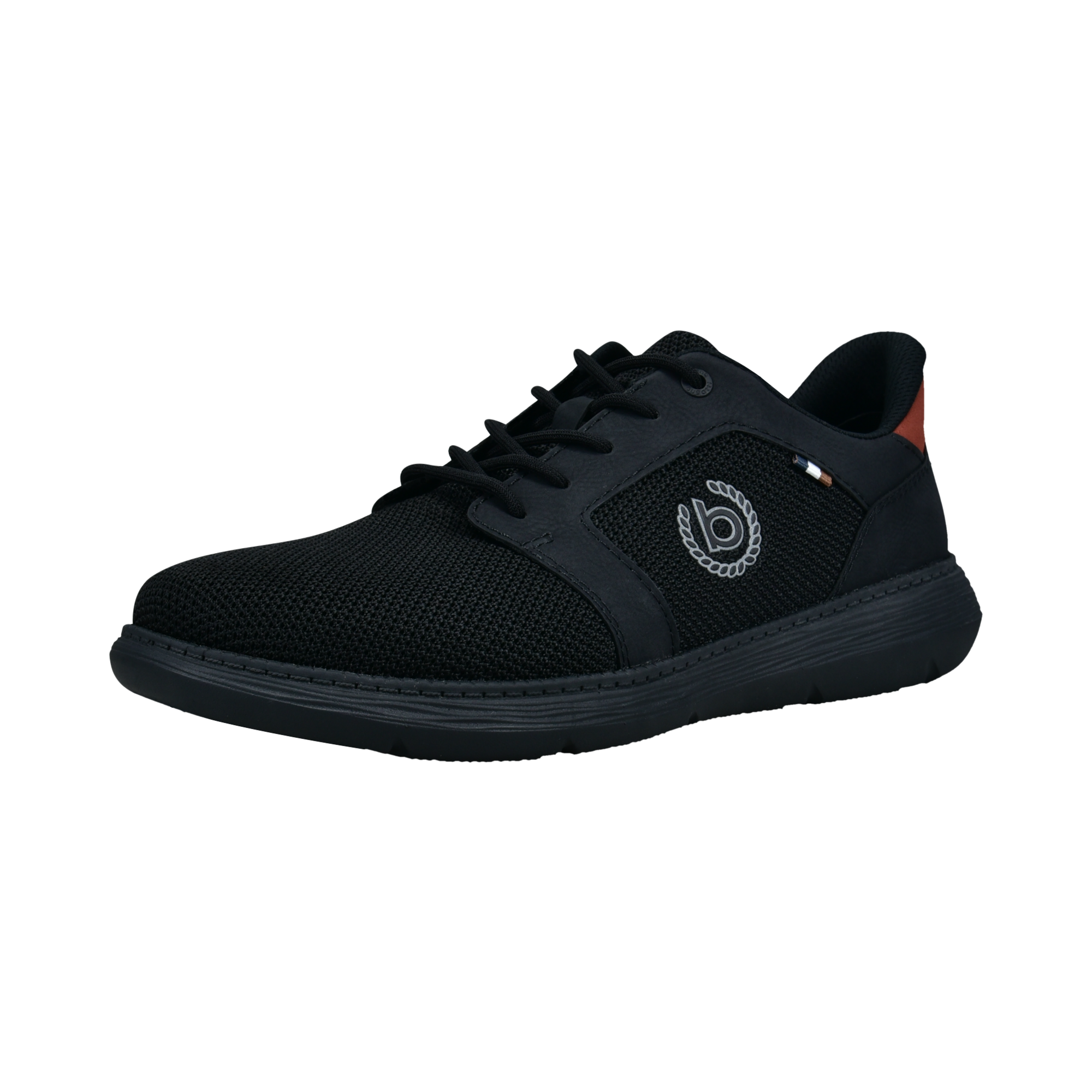 bugatti Sneaker  Freizeitschuh, Halbschuh, Slipper mit seitlichem Logo-Icon
