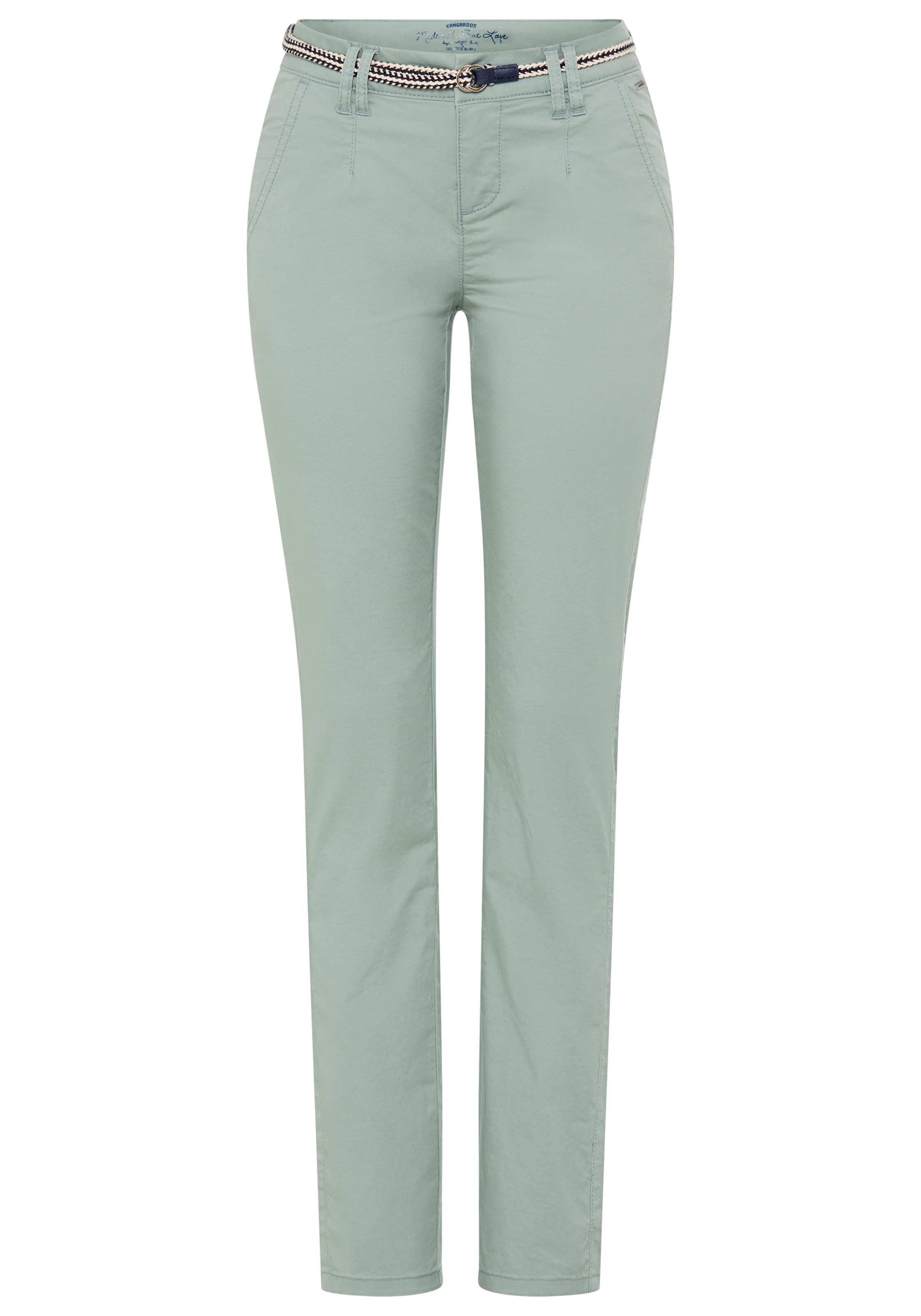 KangaROOS Chinos  in schmaler Form, mit Kordel zu binden