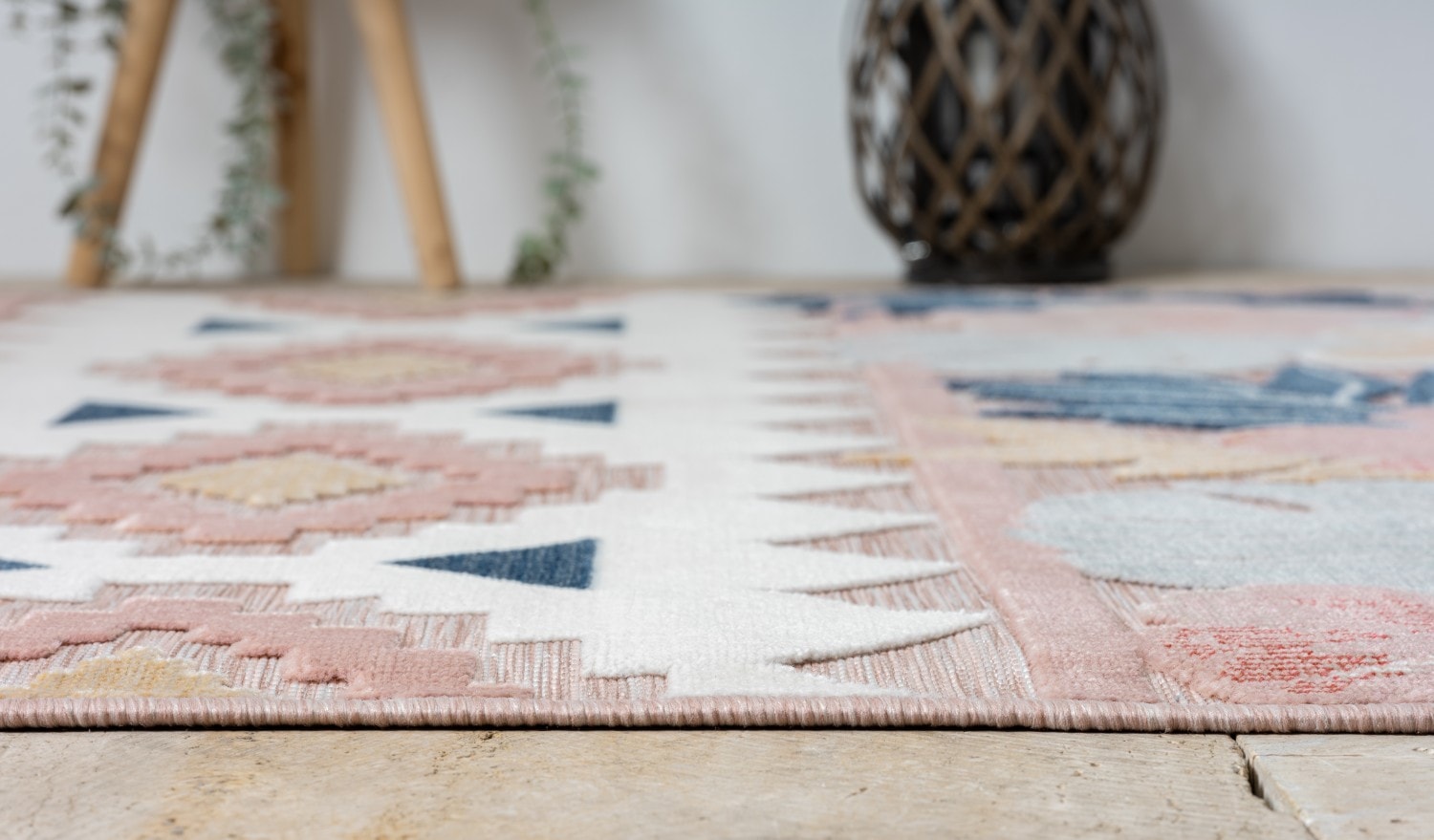 Myflair Möbel & Accessoires Teppich »Lotus, LAGERRÄUMUNG!« rechteckig 8 mm Höhe florales Design, Blumen Motiv, Outdoor geeignet, Balkon, Terrasse