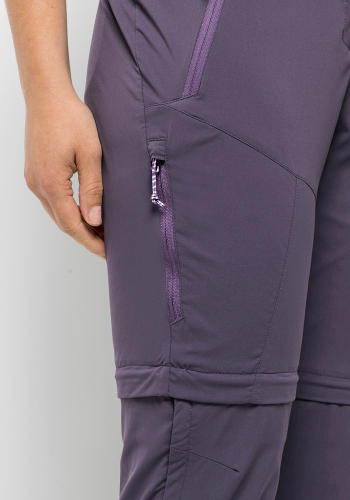 Jack Wolfskin Pantalon zip-away »GLASTAL ZIP AWAY PANTS W«