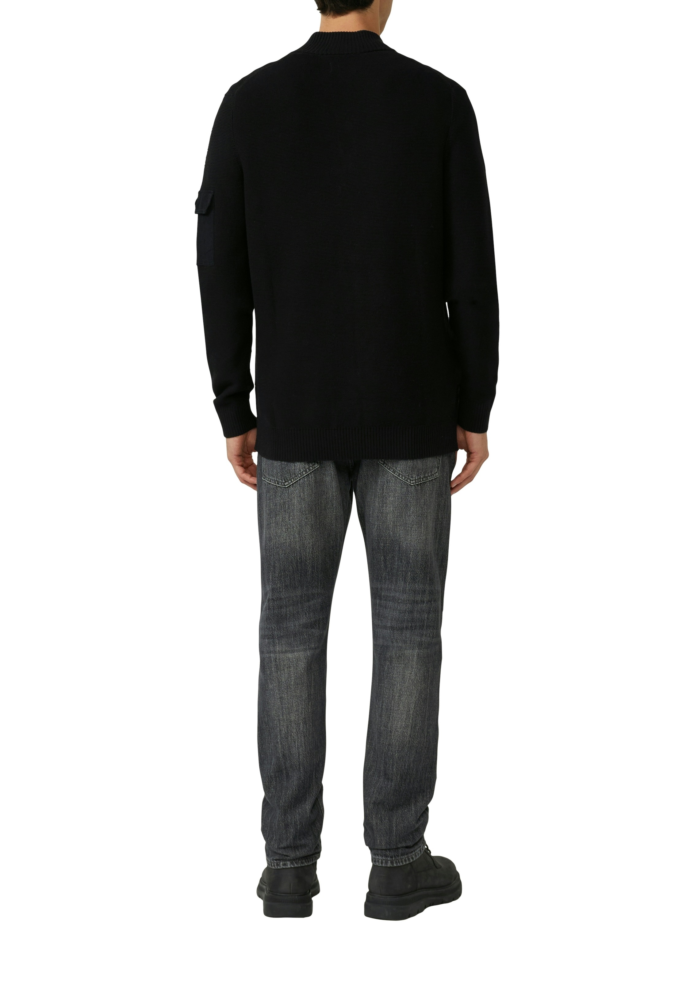 s.Oliver Strickpullover mit Logo Stickerei