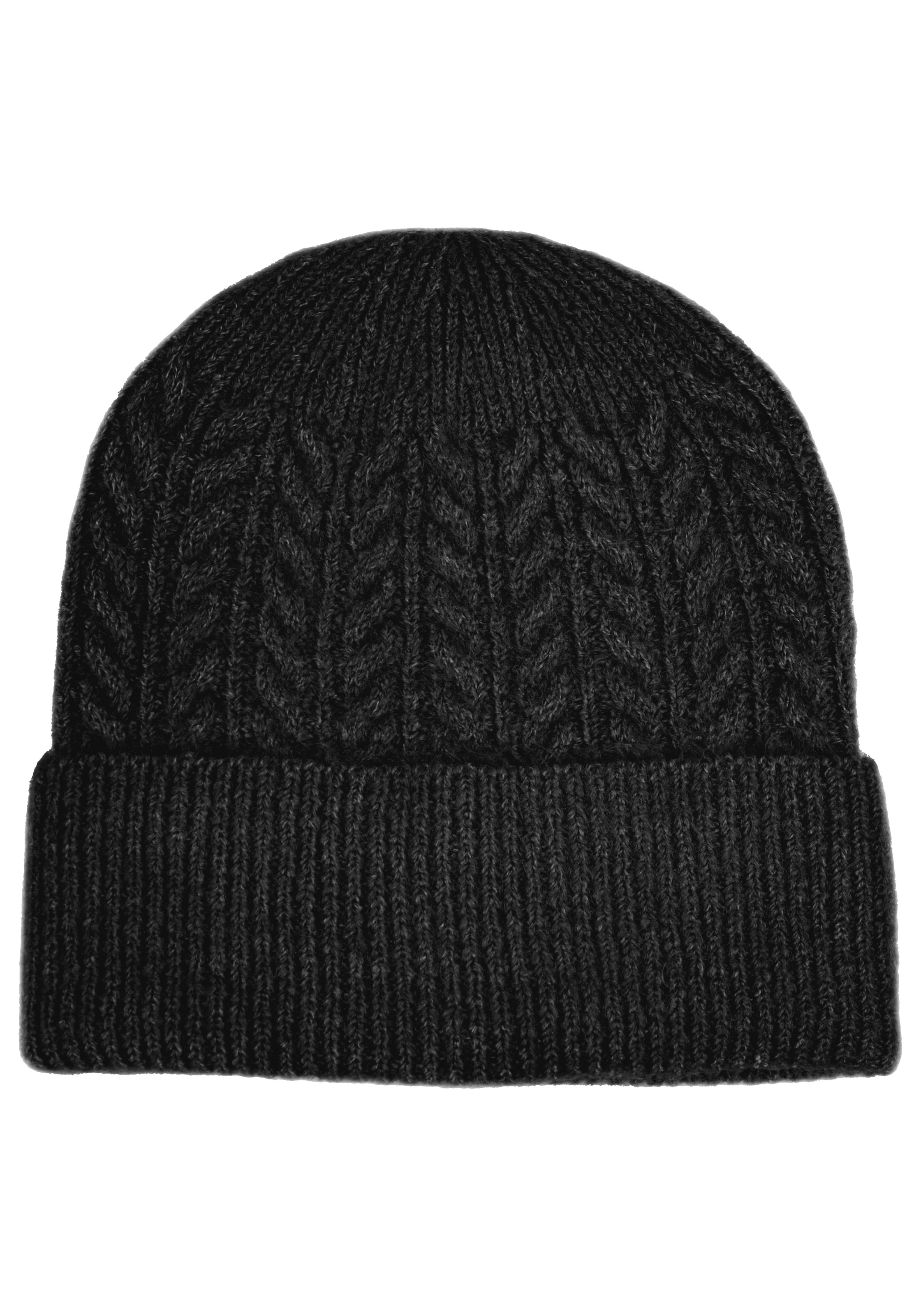 Capelli New York Beanie Feinstrick, Zopfmuster, Einheitsgrösse