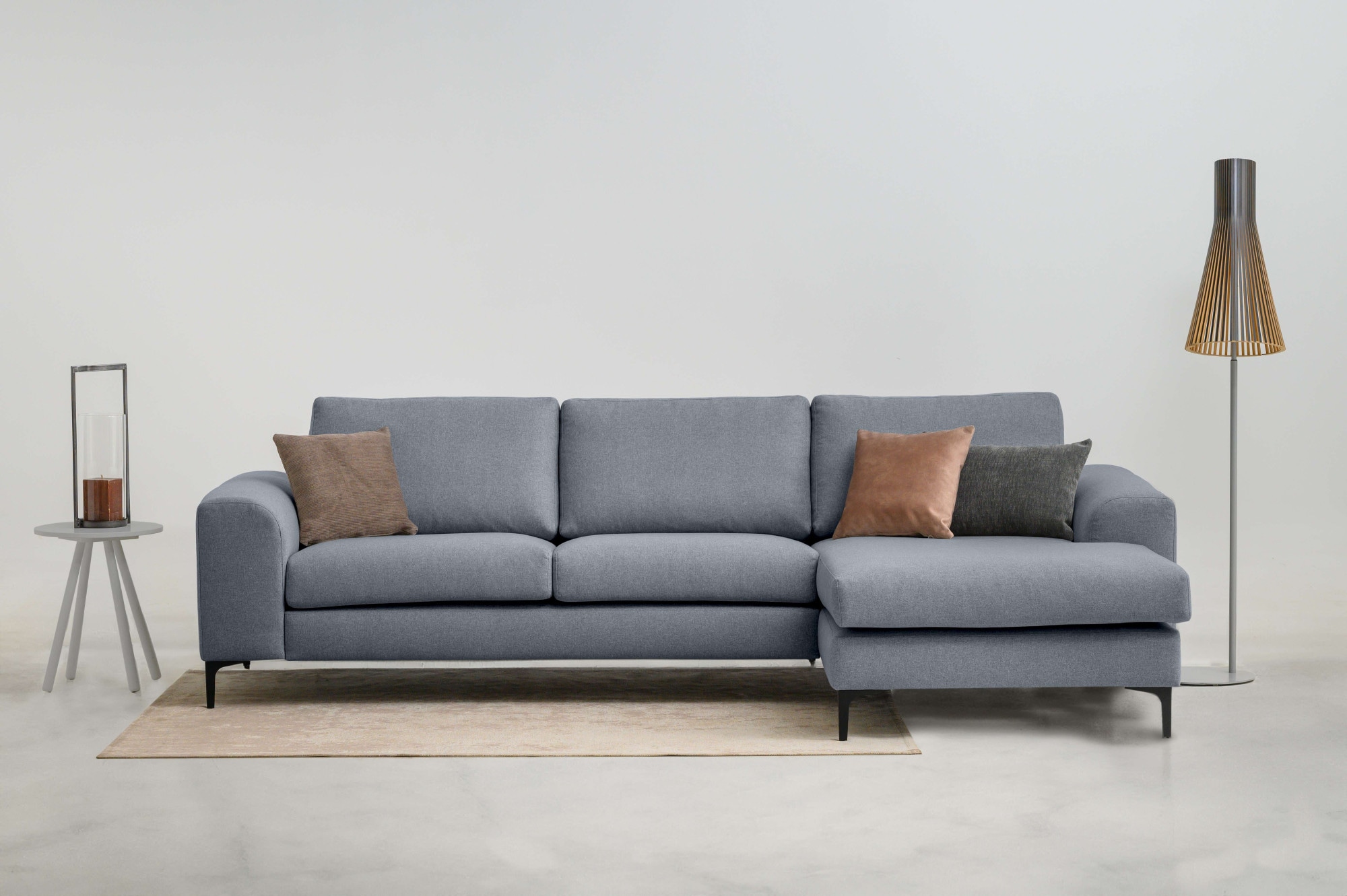 GOODproduct Ecksofa »Henry, L-Form, Breite 294 cm« mit Metallbeinen, Wellenunterfederung, wasserabweisender Stoff