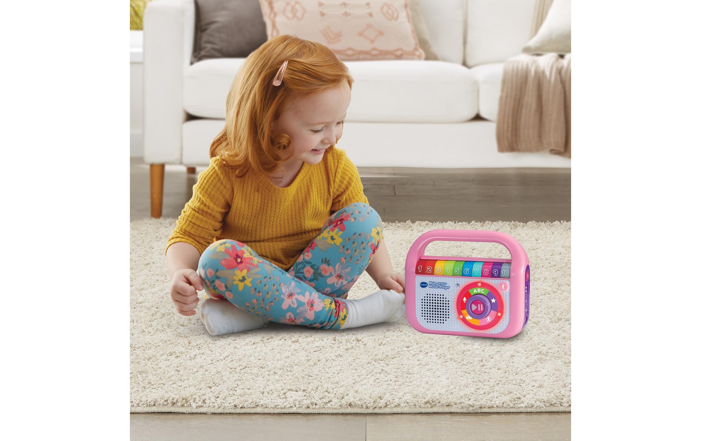 Vtech® Spielzeug-Musikinstrument »Vtech Baby, Mein erster Musik-Player« mit Lichteffekten