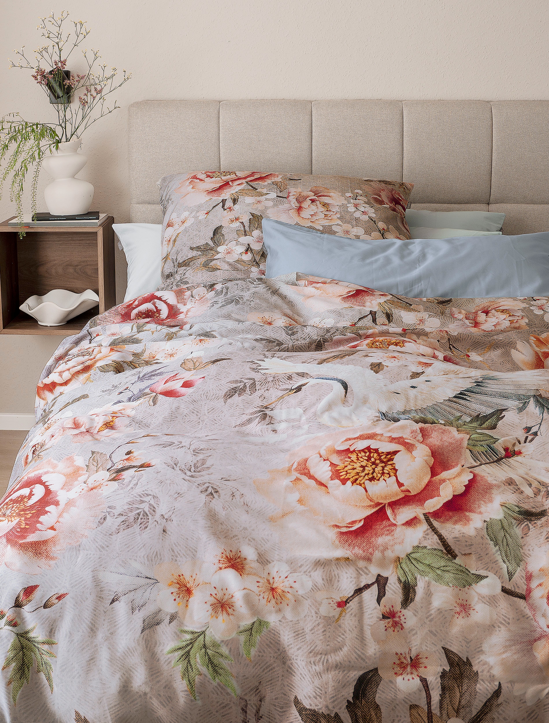 Irisette Linge de lit »Wave 8782« 2 Mako-Satin, anschmiegsam und atmungsaktiv, Ganzjahresqualität