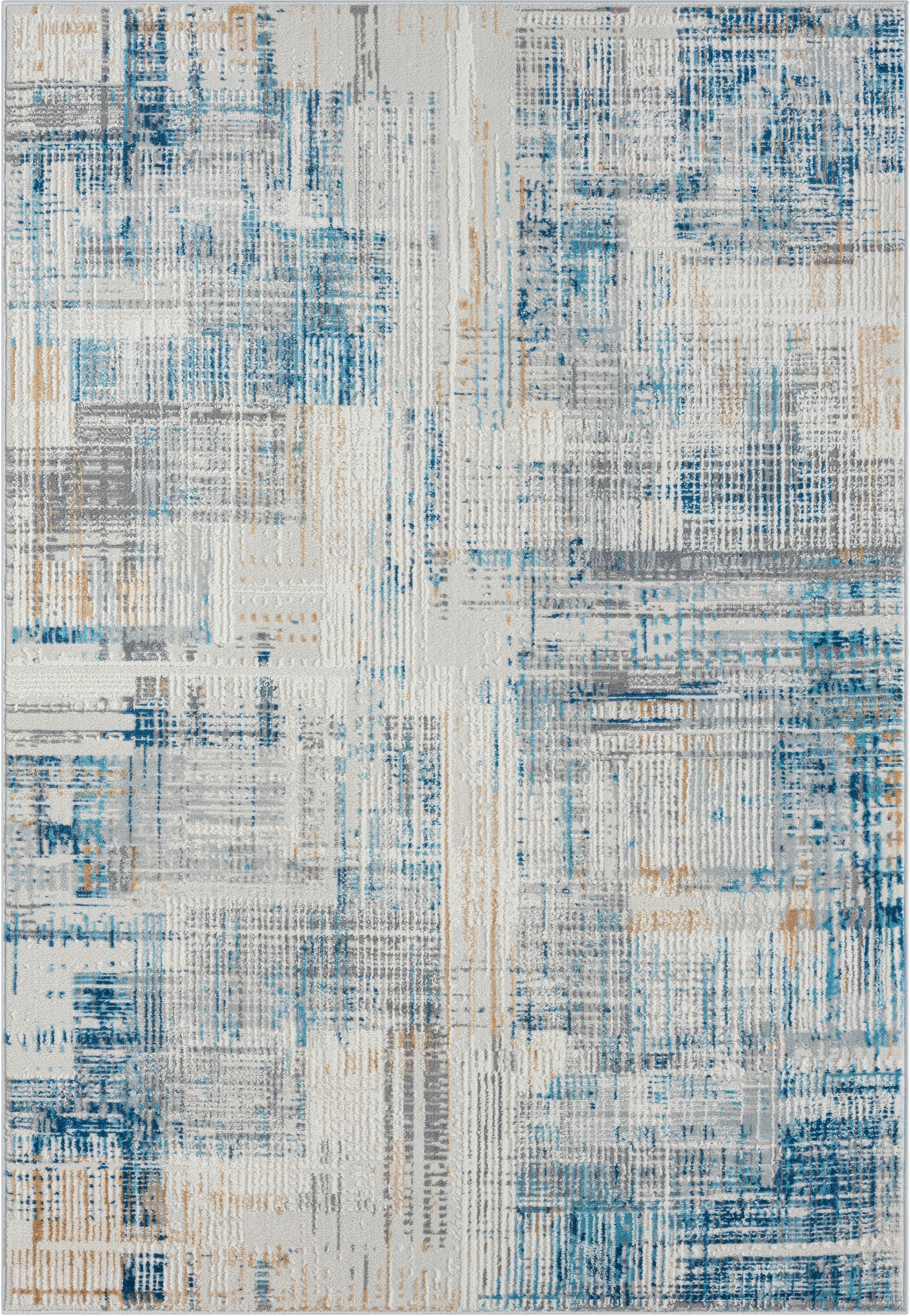 GOODproduct Teppich »Niamh, LAGERRÄUMUNG!« rechteckig 8 mm Höhe Kurzflor, modernes Design, pflegeleicht, Wohnzimmer