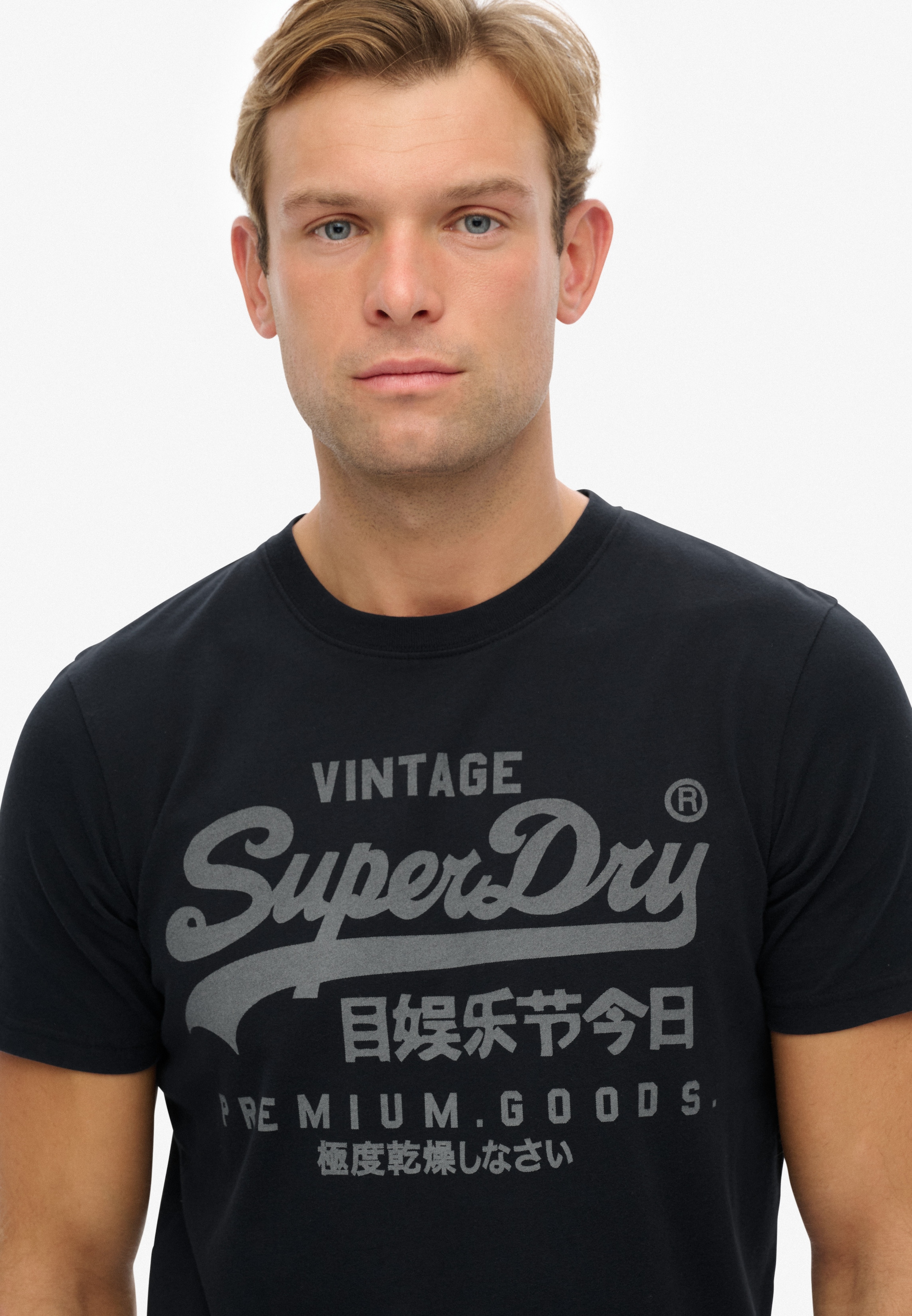 Superdry Rundhalsshirt »VL CLASSIC TEE«
