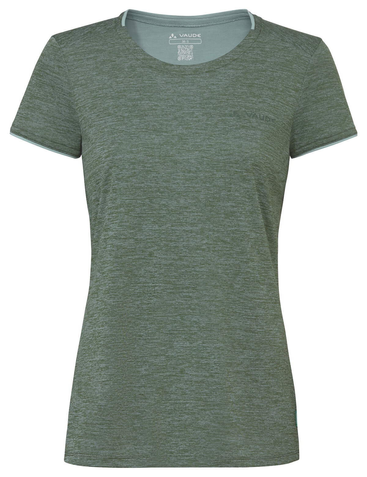 VAUDE T-shirt fonctionnel »WOMEN'S ESSENTIAL T-SHIRT« Slim fit Passform, Kurzarm, für Trekking und Wandern