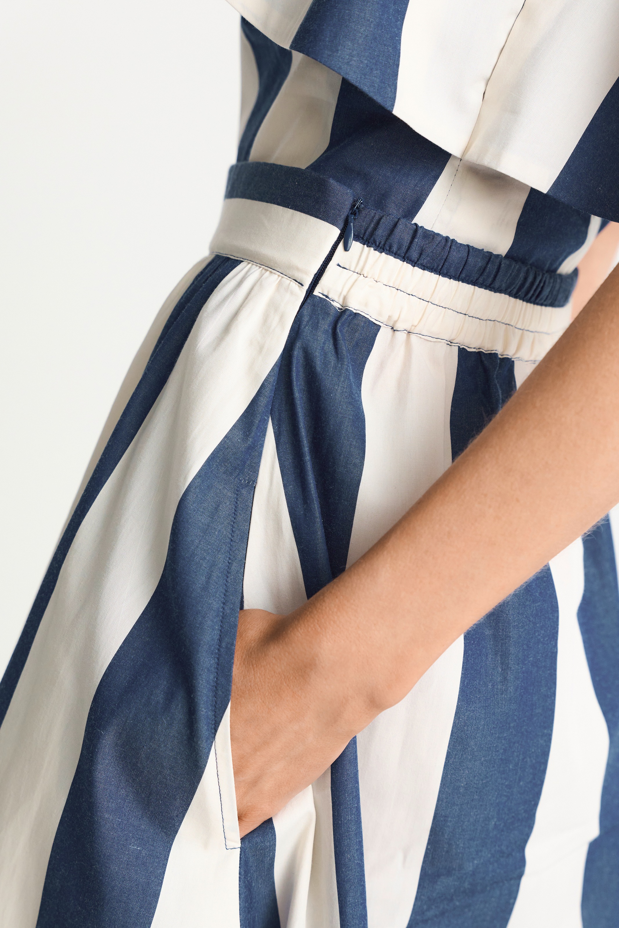 RICHROYAL Jupe midi Coupe regular avec motif à rayures