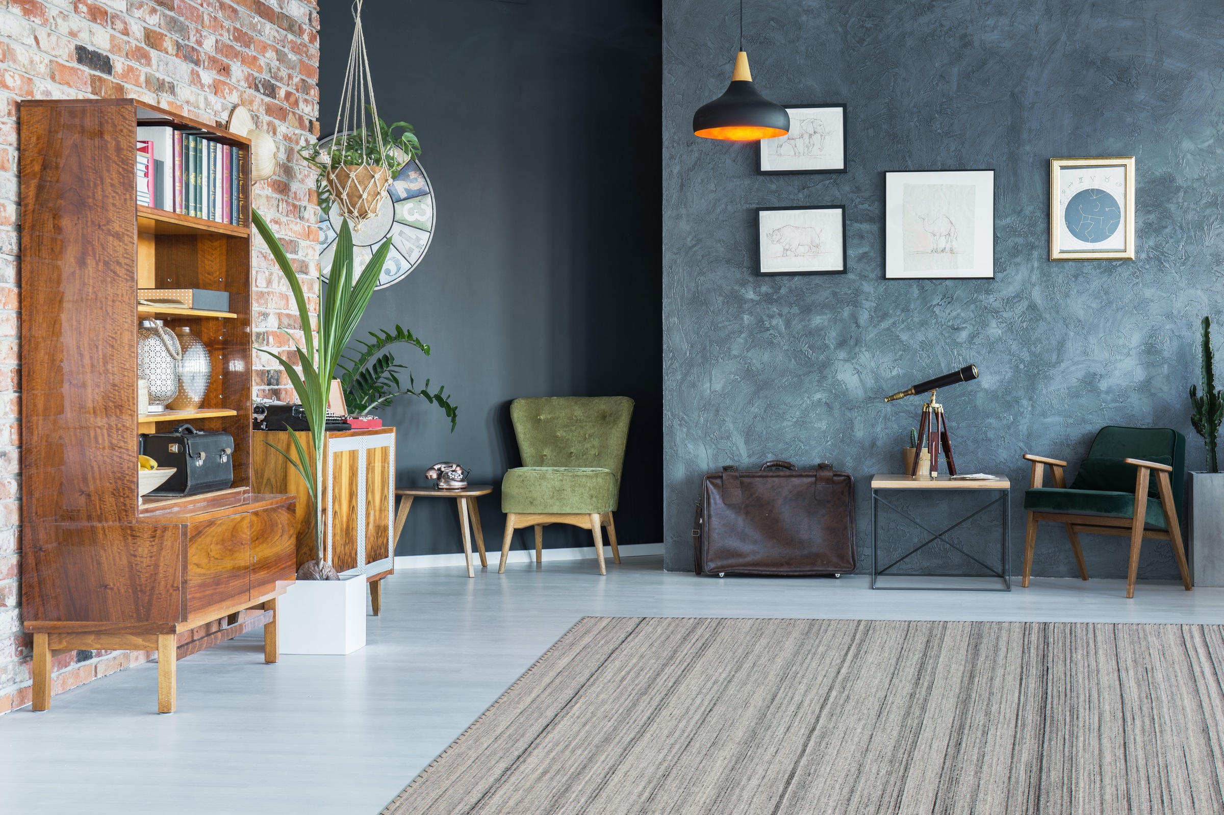 Kayoom Teppich »Phoenix 210« rechteckig 6 mm Höhe Dezenter Jacquard-Teppich, Flachflor, Aus pflegeleichten Materialien