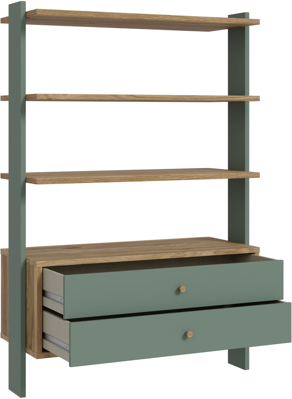 FORTE Étagère sur pied »Whenua« étagère, espace de rangement, combinaison de couleurs tendance, beaucoup d'espace et de rangement