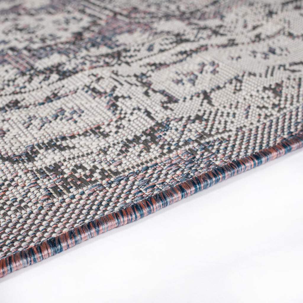 Carpet City Outdoorteppich »Outdoor 740« rechteckig 5 mm Höhe In/- Outdoor geeignet, Ornamenten Look, Wohnzimmer, Balkon, Terrasse