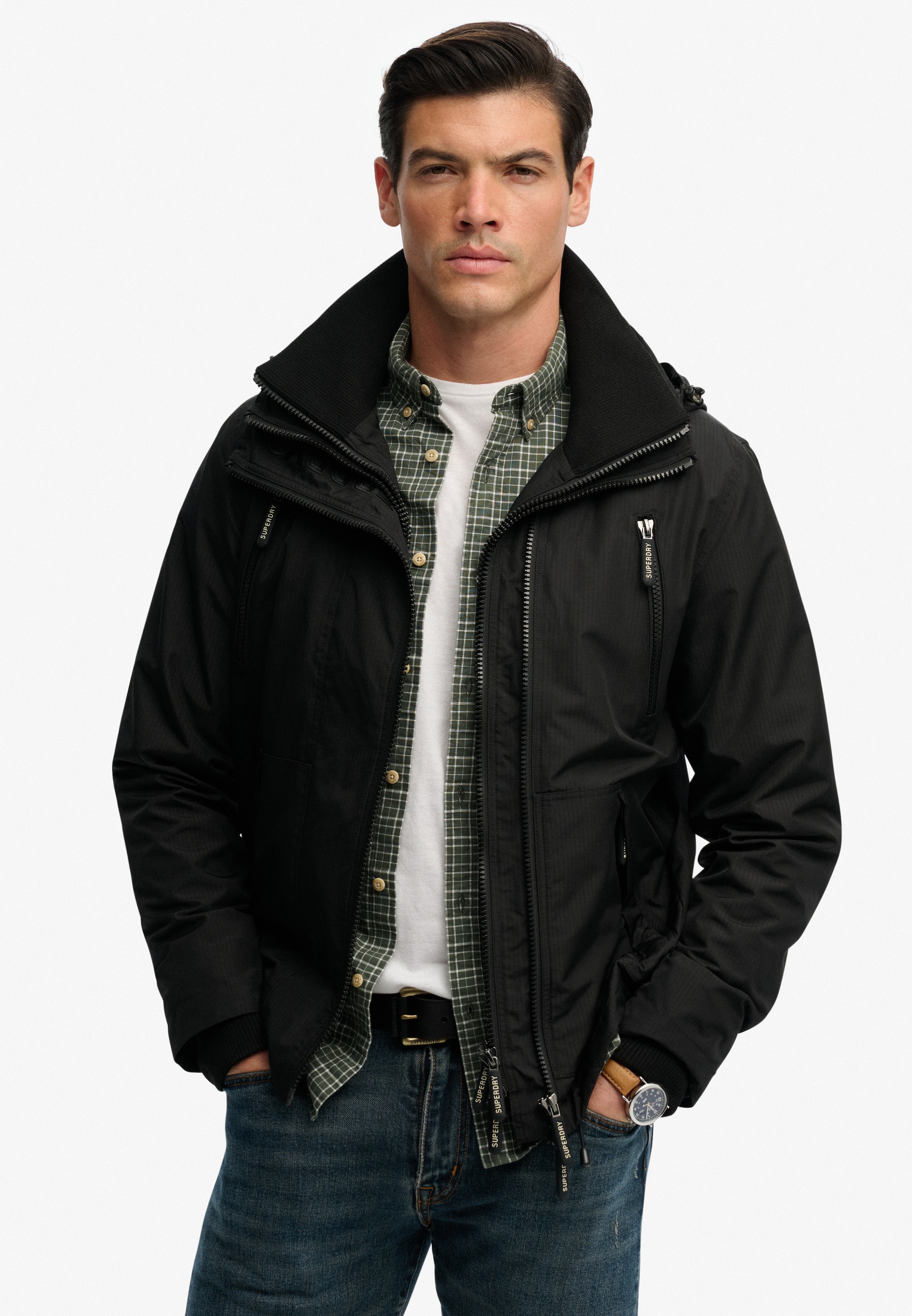 Superdry Coupe-vent »HOODED MTN WINDBREAKER JACKET« mit Kapuze