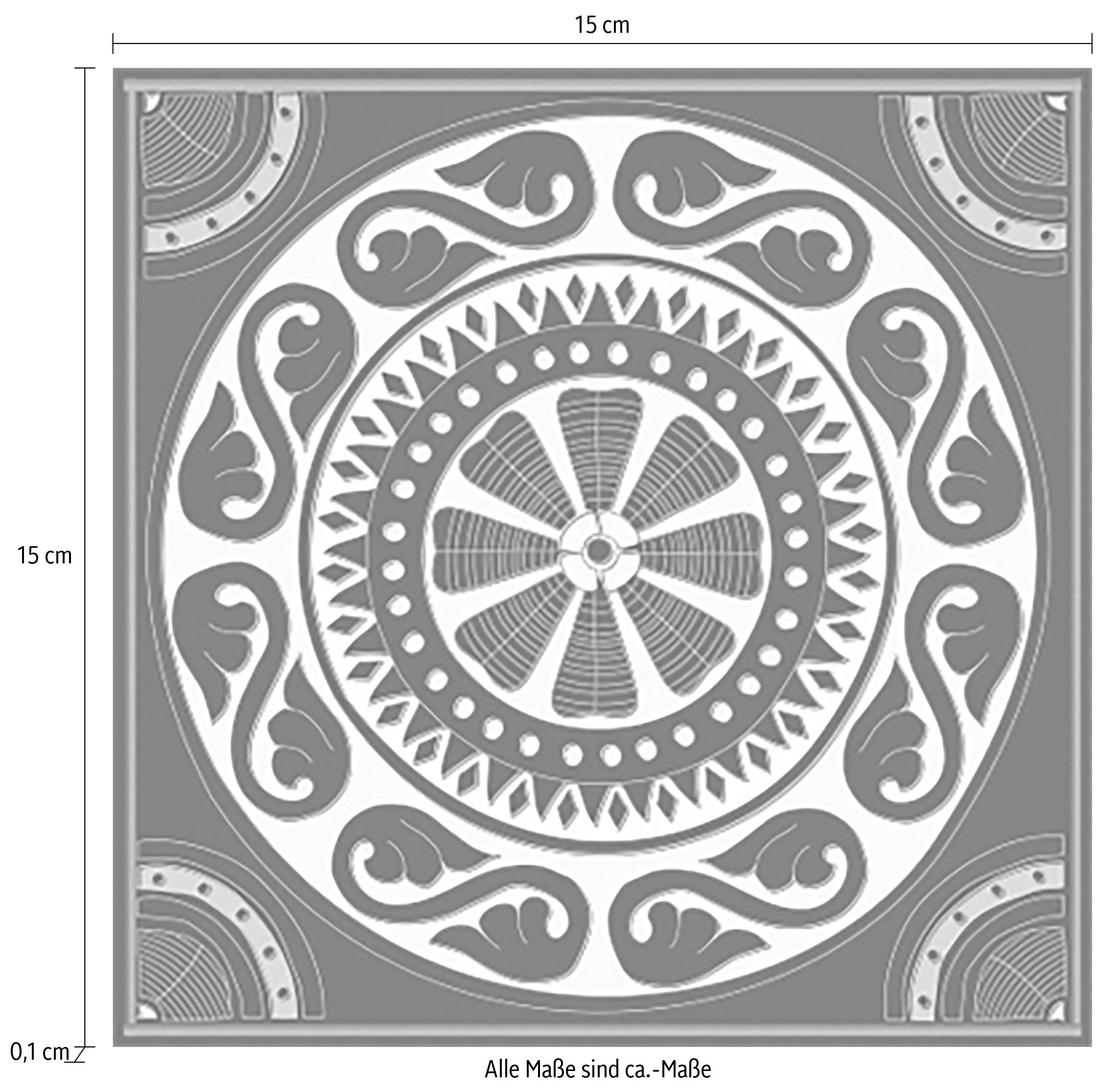 queence Fliesenaufkleber »Kreise« Stickerfliesen, selbstklebend, Sticker, 12er Set