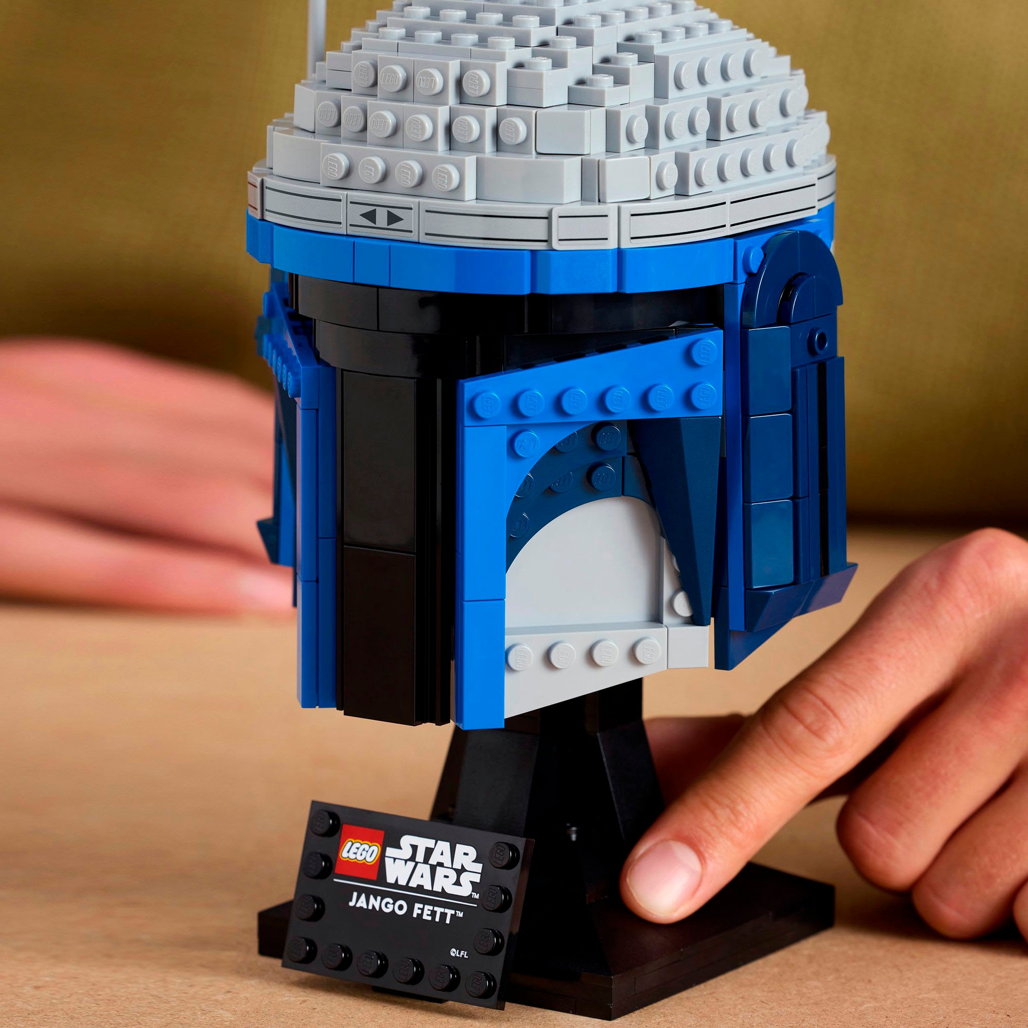 LEGO® Pions de construction »Jango Fett Helm (75408), LEGO Star Wars ™« Made in Europe